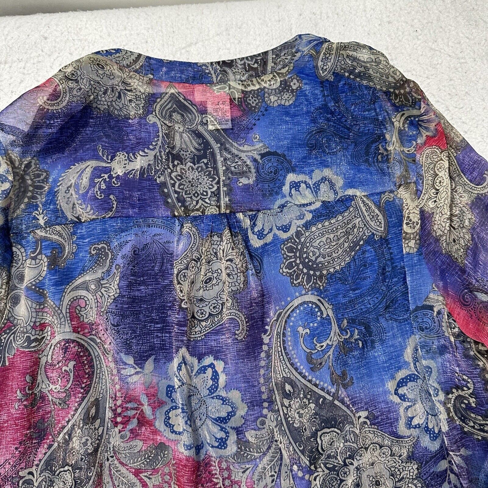 Other Maggie Barnes for Catherines 1X Blouse + Tank Top 2 Piece Size XL / US 12-14 / IT 48-50 - 10 Thumbnail