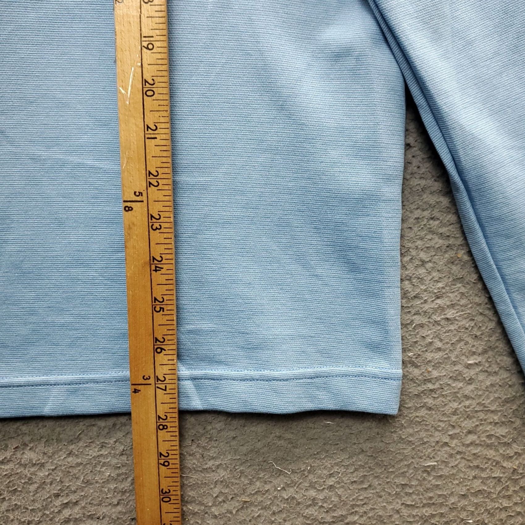 Izod IZOD Golf Sweatshirt Men M Blue Long Sleeve Mock Neck Quarter Zip Pony Logo Size US M / EU 48-50 / 2 - 4 Thumbnail