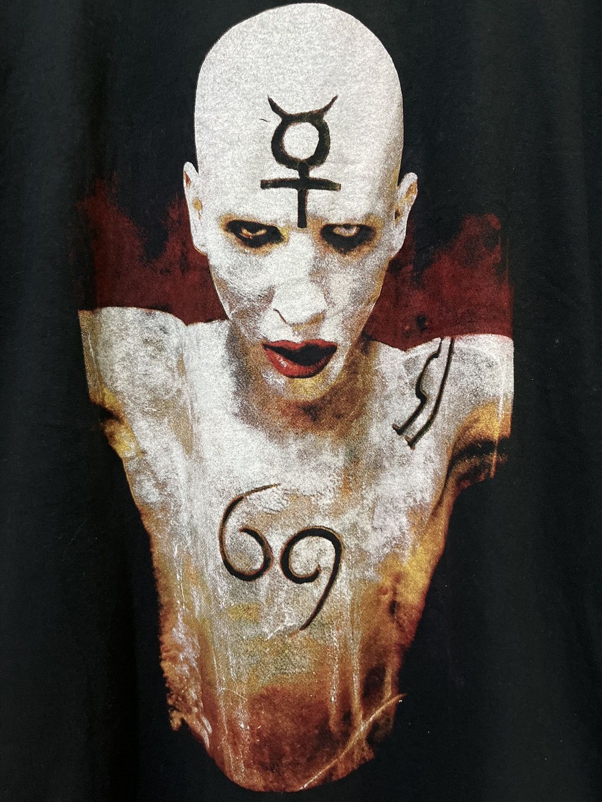 Marilyn Manson Marilyn Manson Industrial Metal Music Holy Wood Era Size US XL / EU 56 / 4 - 2 Thumbnail