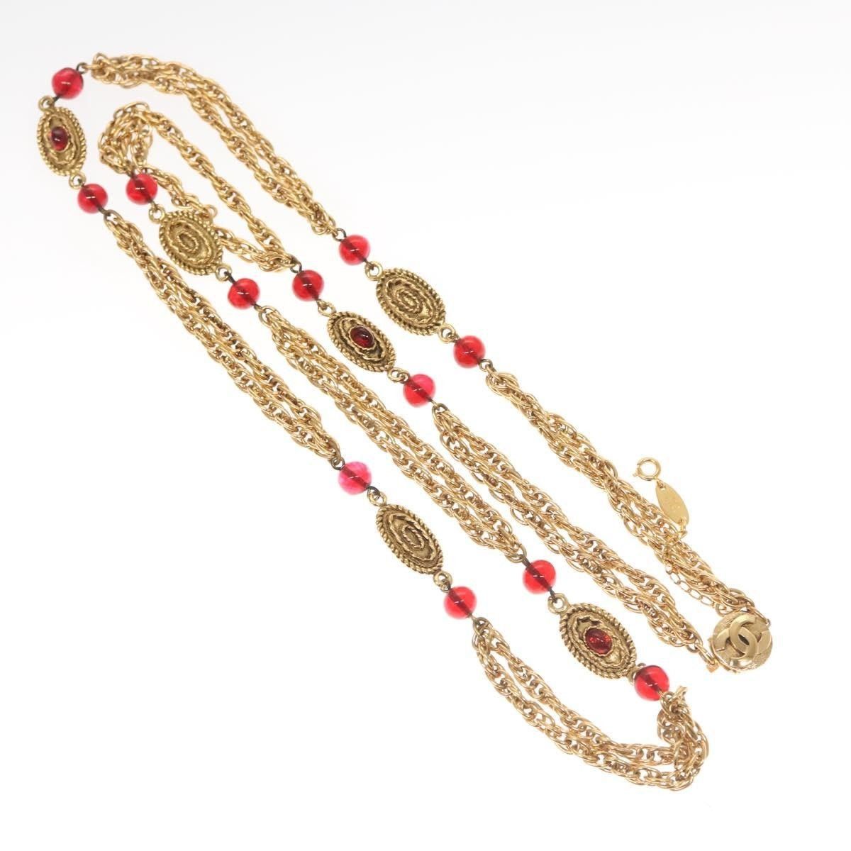 Chanel Chanel Coco Mark Chain Necklace Size ONE SIZE - 2 Thumbnail