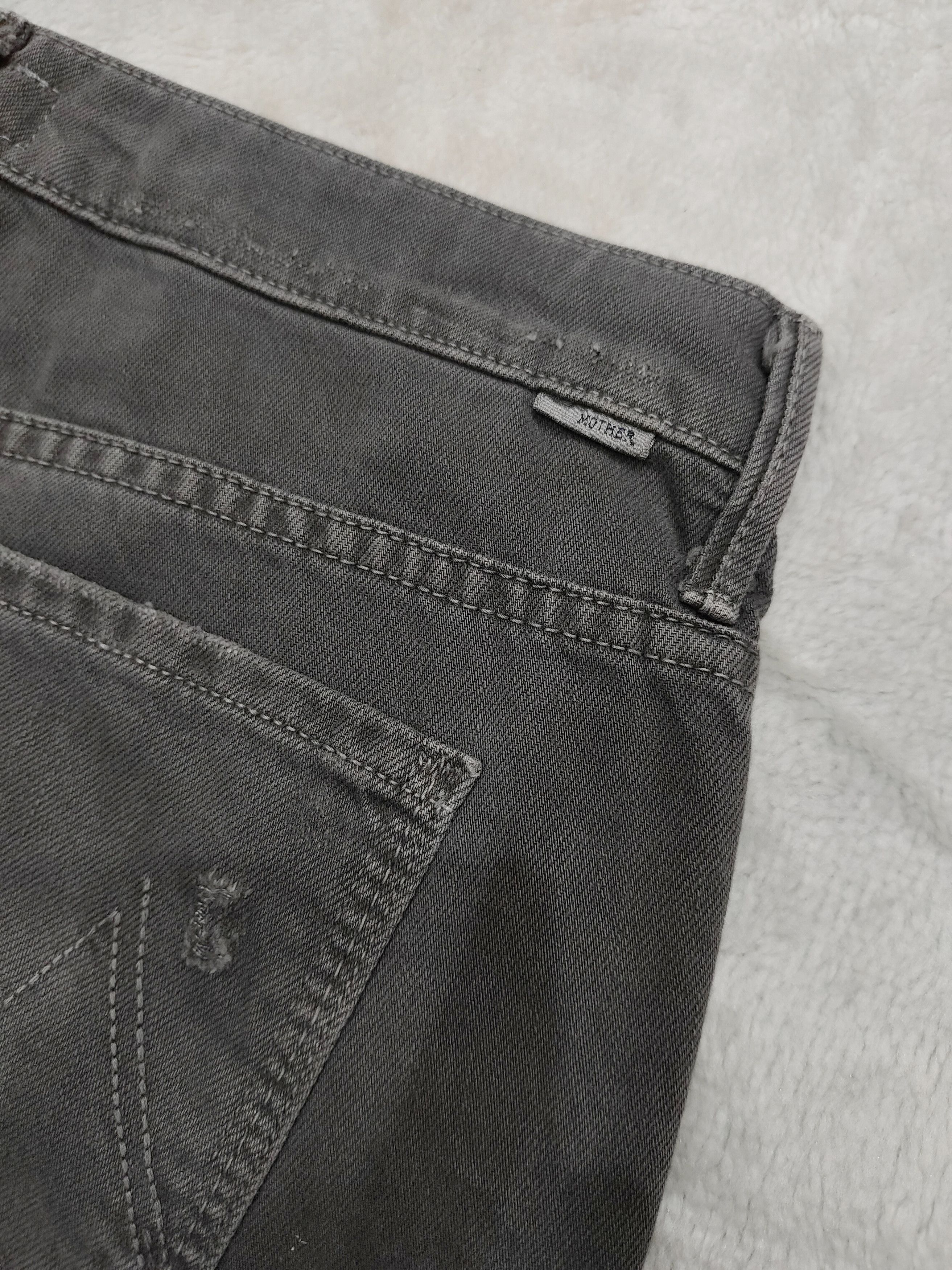 Seditionaries Mother LA 🔥 Distressed Ripped Raw Hem Washer Flare Jeans Size 30" / US 8 / IT 44 - 5 Thumbnail