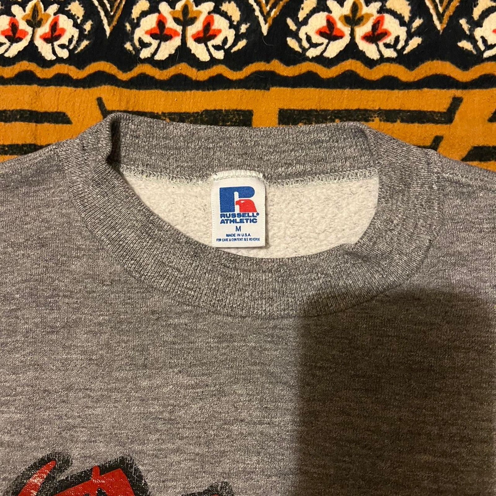 Russell Athletic Vintage russell athletic ohio state crewneck sweater college Size US M / EU 48-50 / 2 - 2 Thumbnail
