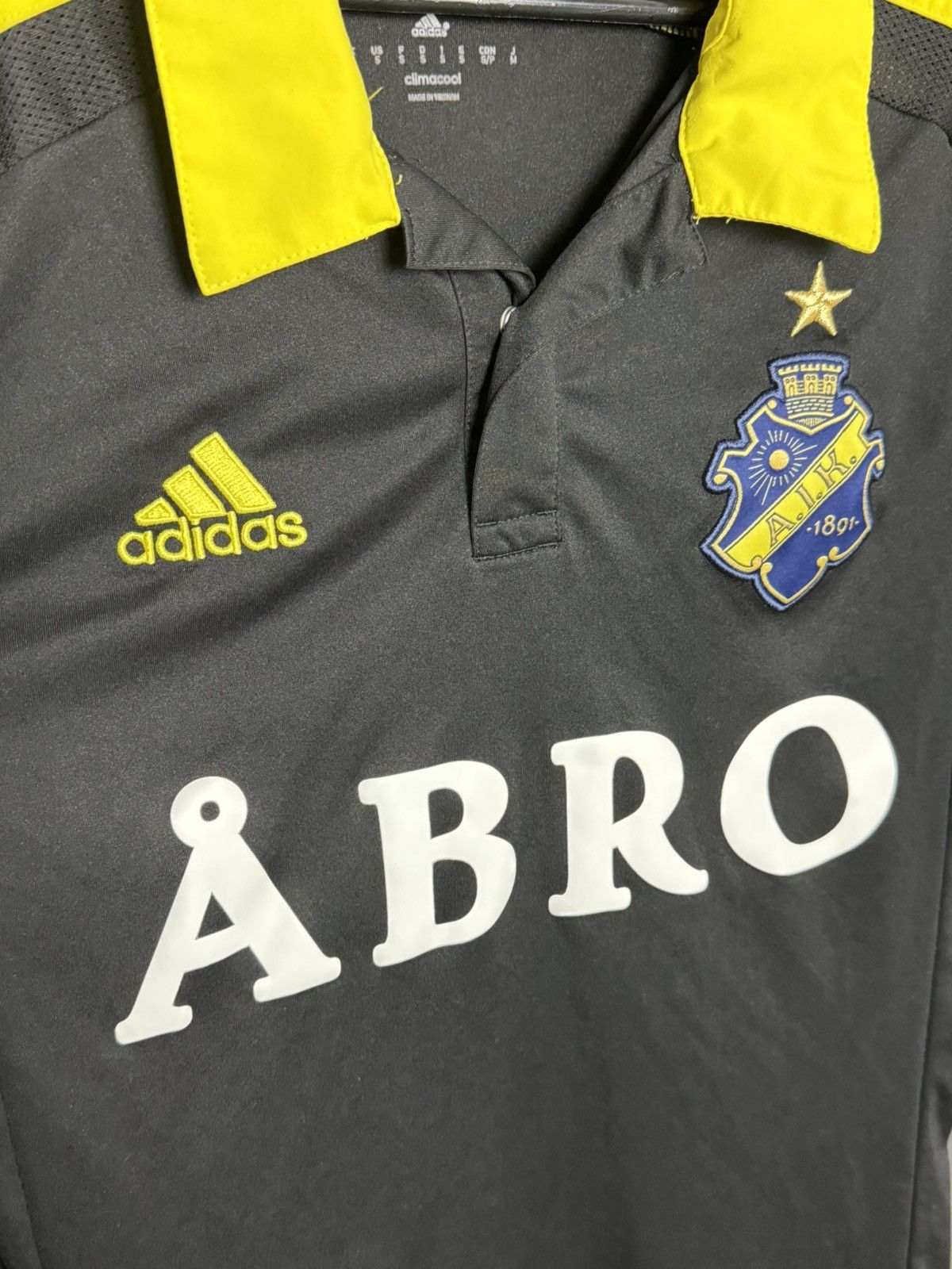 Adidas AIK 14/15 Home Football Soccer Jersey T-Shirt Size US S / EU 44-46 / 1 - 3 Thumbnail