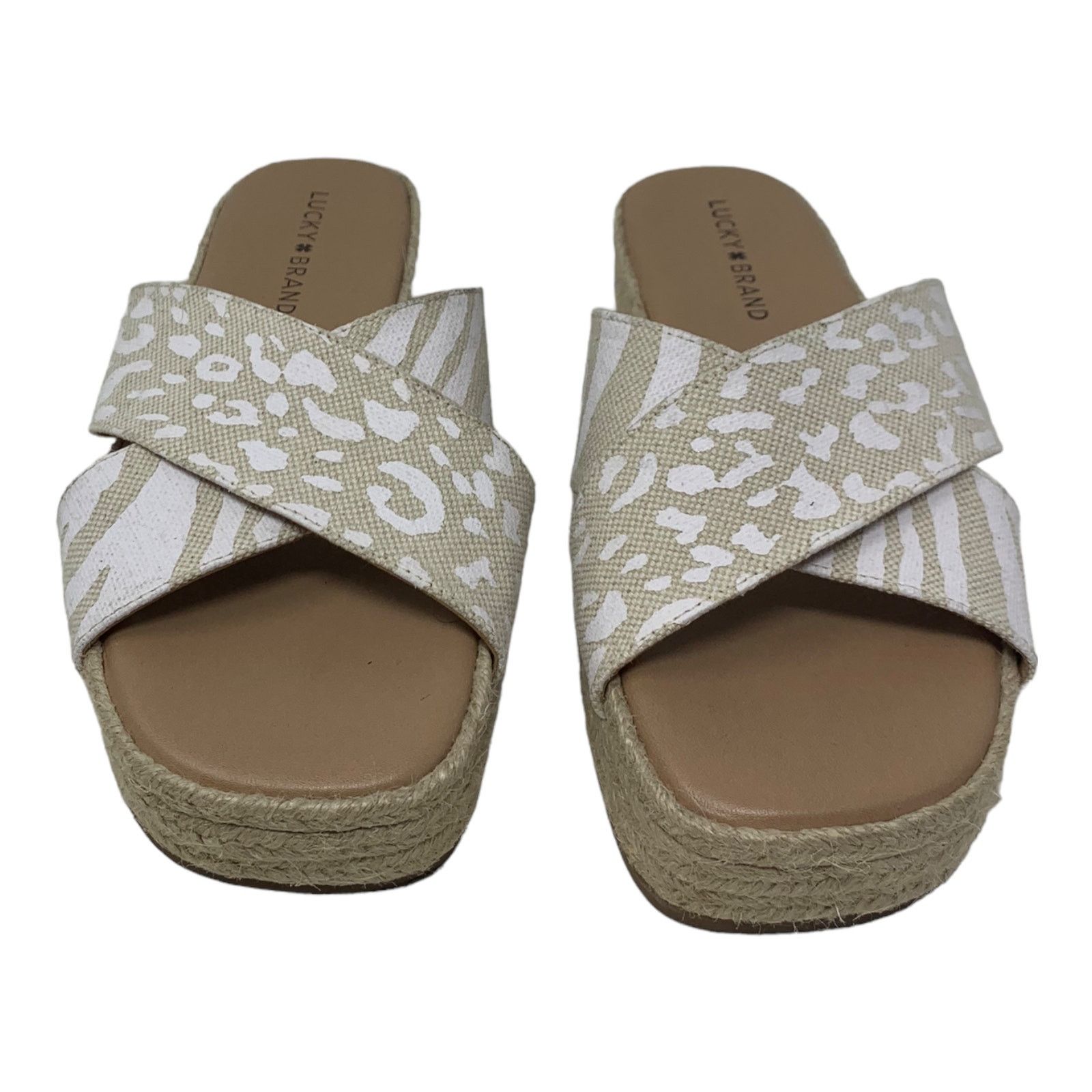 Lucky Brand Lucky Brand Gayte Espadrille Animal print sandals Sz 6.5M Size US 6.5 / IT 36.5 - 7 Thumbnail