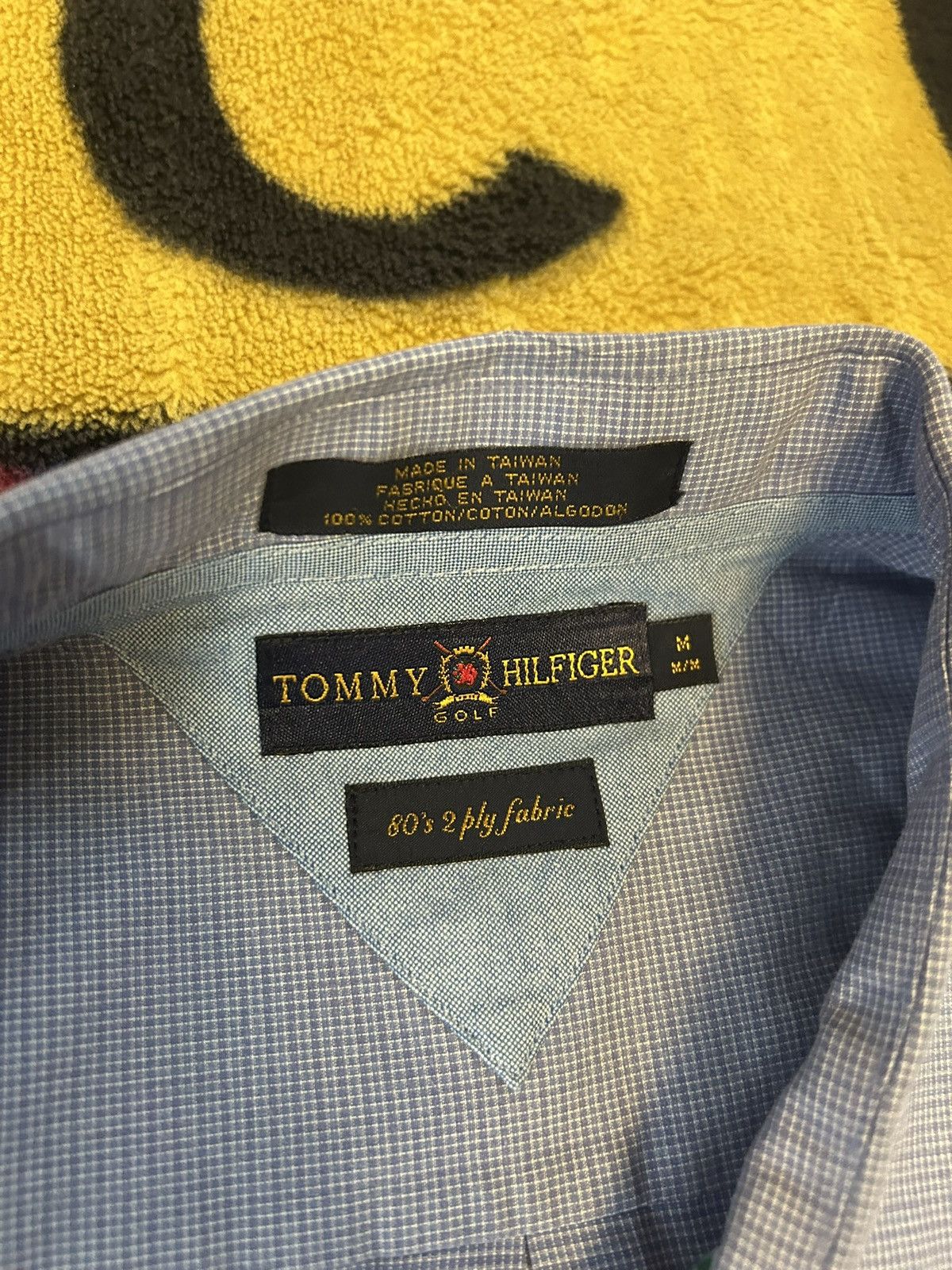 Tommy Hilfiger Tommy Hilfiger Golf Mens Light Blue Short Sleeve Size US L / EU 52-54 / 3 - 4 Thumbnail