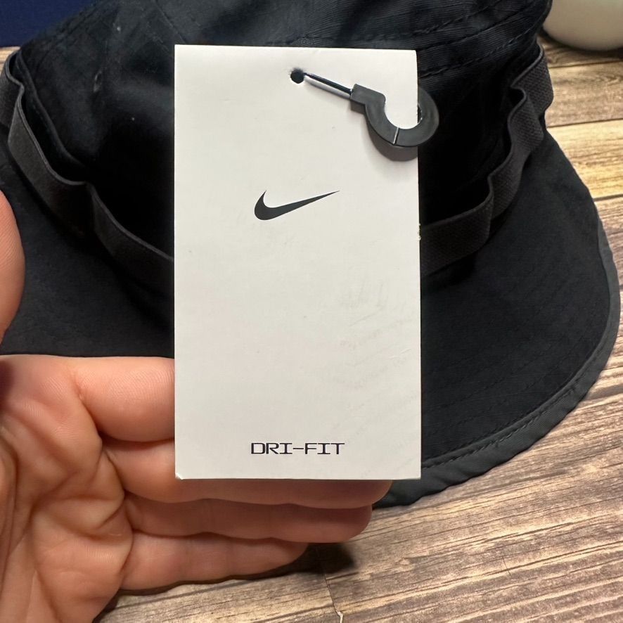 Nike Nike Dri-FIT Apex Bucket Hat NWT Size Medium (Black) Unisex Size ONE SIZE - 9 Thumbnail