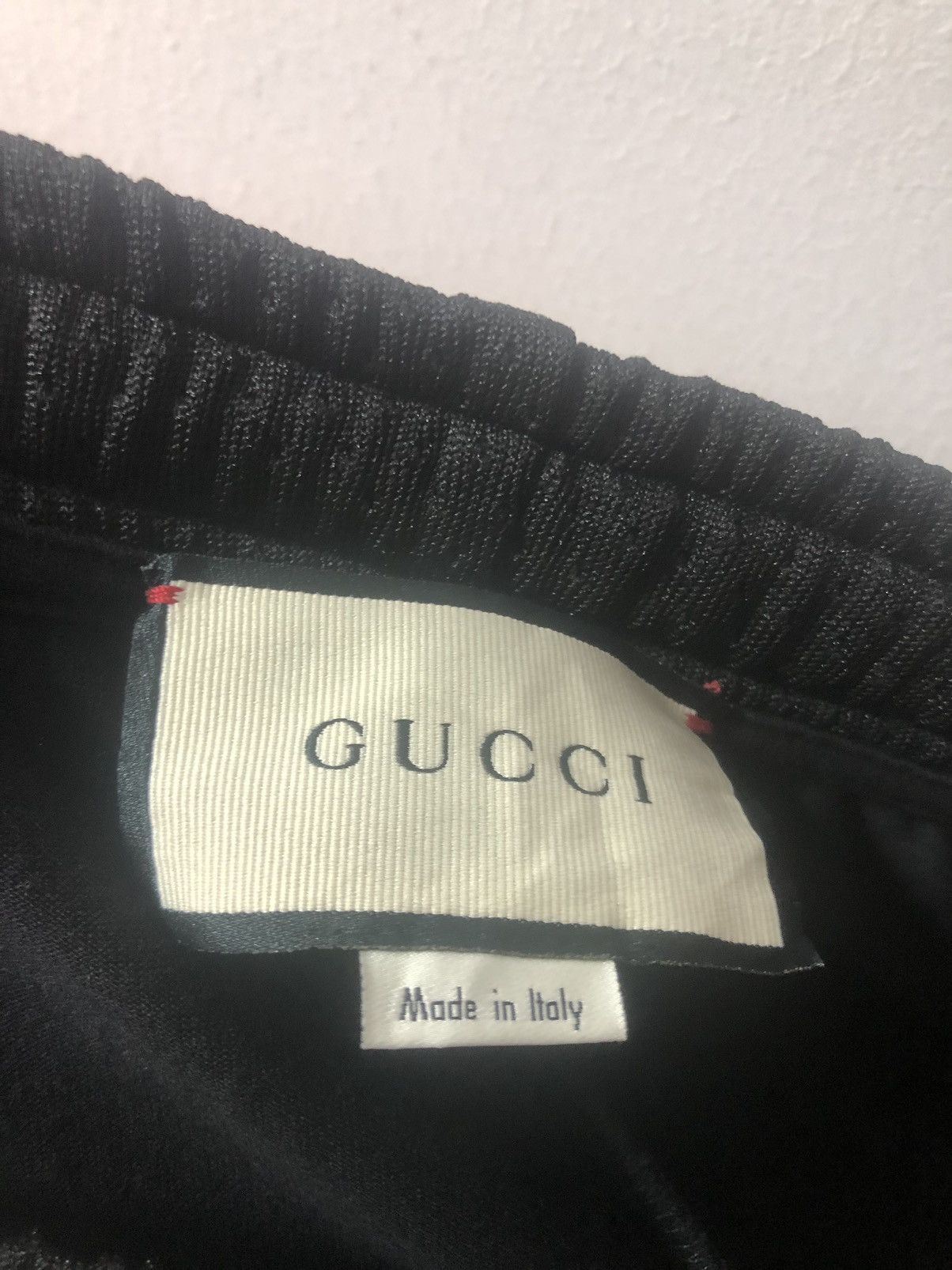 Gucci GUCCI Track Pants Airtex Rope Taped GG Logo Italy Size US 32 / EU 48 - 6 Thumbnail