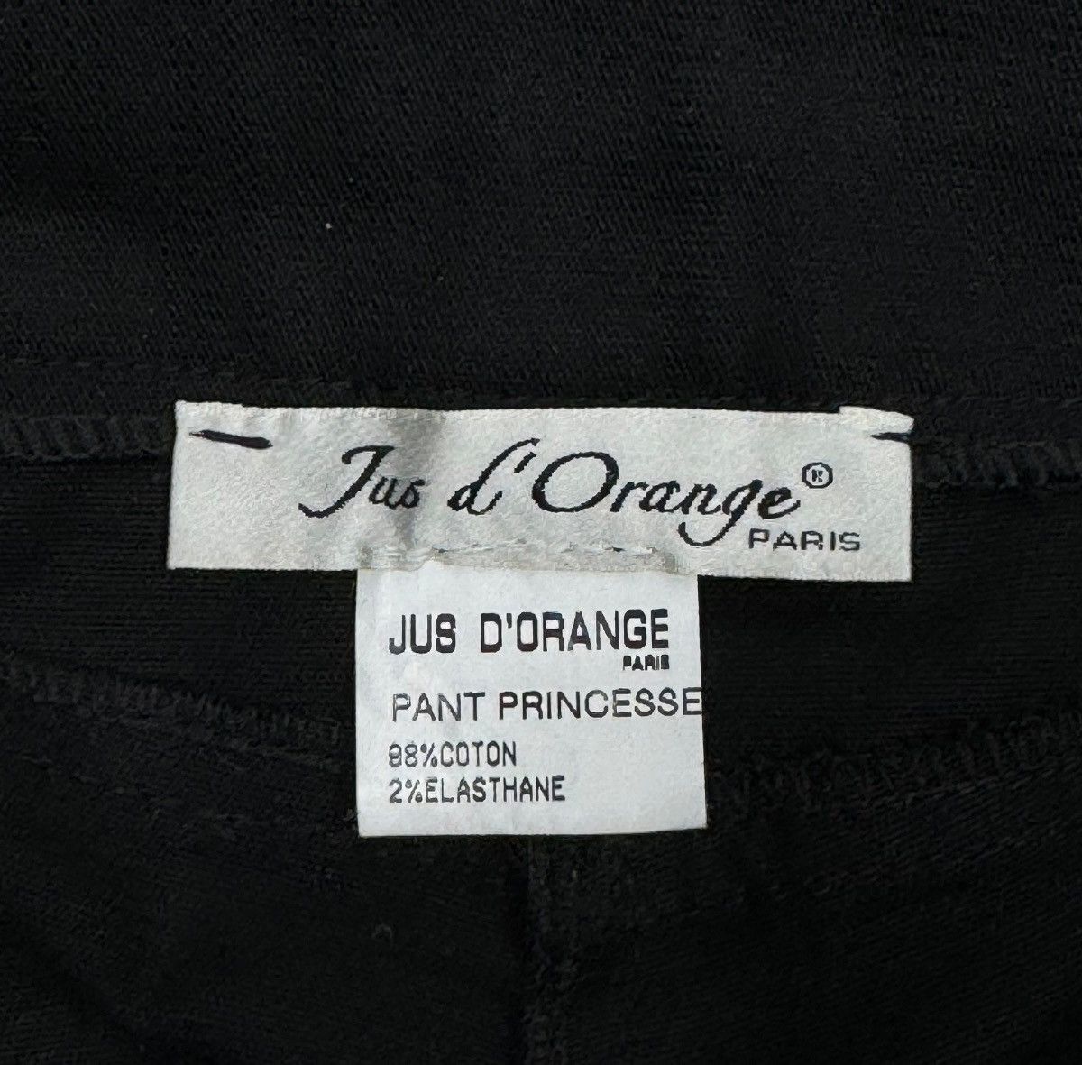 Designer Jus Di Orange Pants Princesse Zips Size M Size 28" / US 6 / IT 42 - 11 Thumbnail