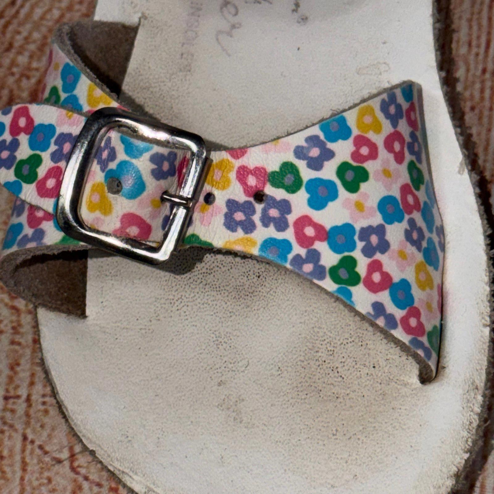 Other Salt Water Kids Floral Print Leather Sandals Size 8 Size US 8 / IT 38 - 3 Thumbnail