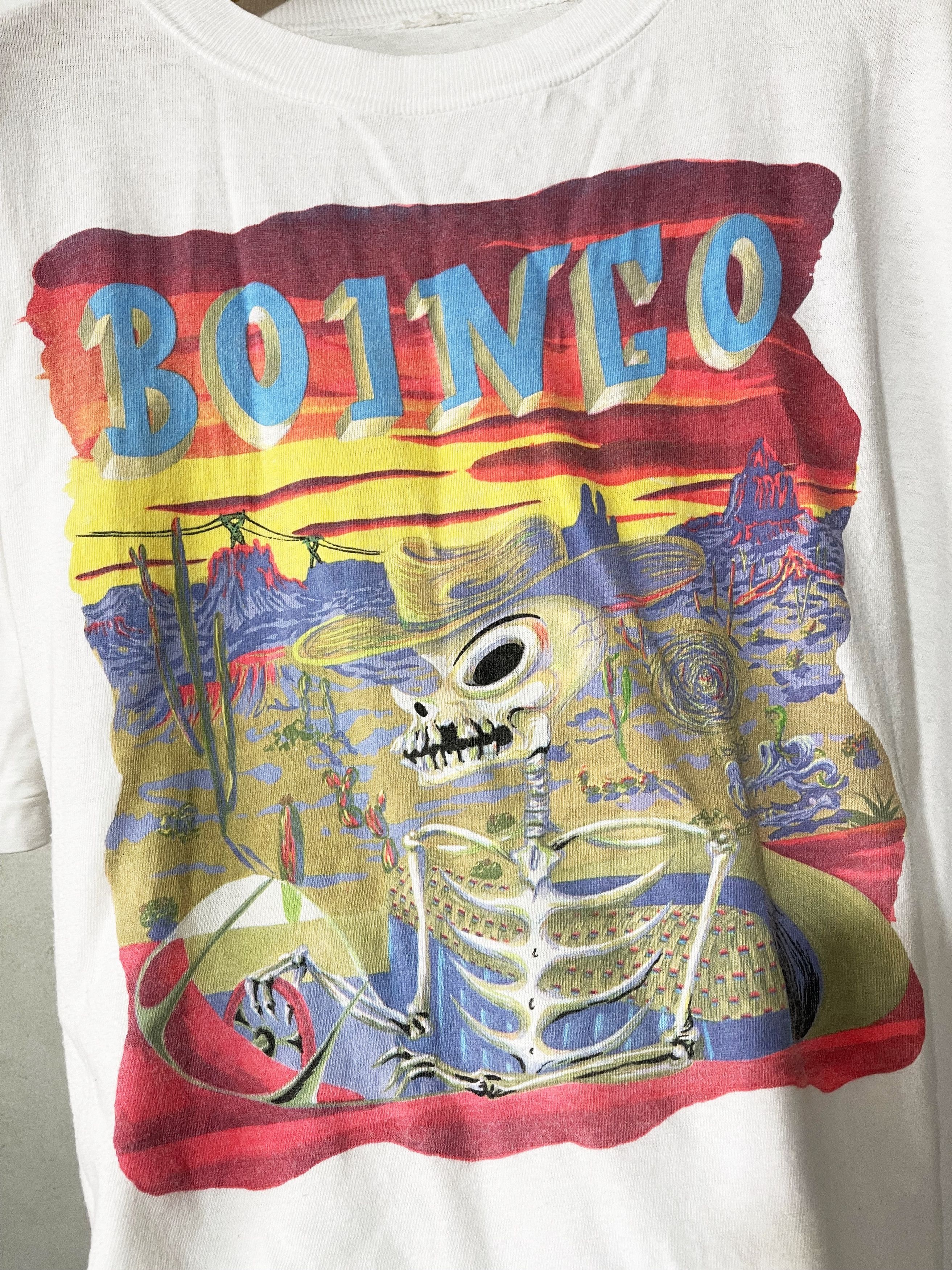 Band Tees × Vintage Vintage 1989 Boingo Oingo Alive Shirt Size US XL / EU 56 / 4 - 2 Thumbnail