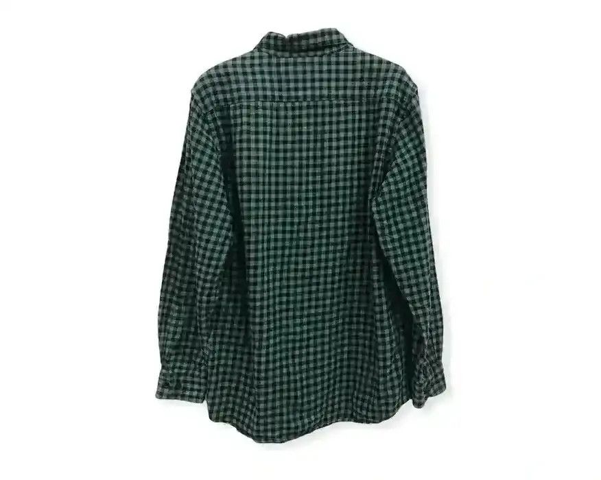 Flannel Japanese Brand Uniqlo Plaid Tartan Flannel Shirt Size US L / EU 52-54 / 3 - 5 Thumbnail