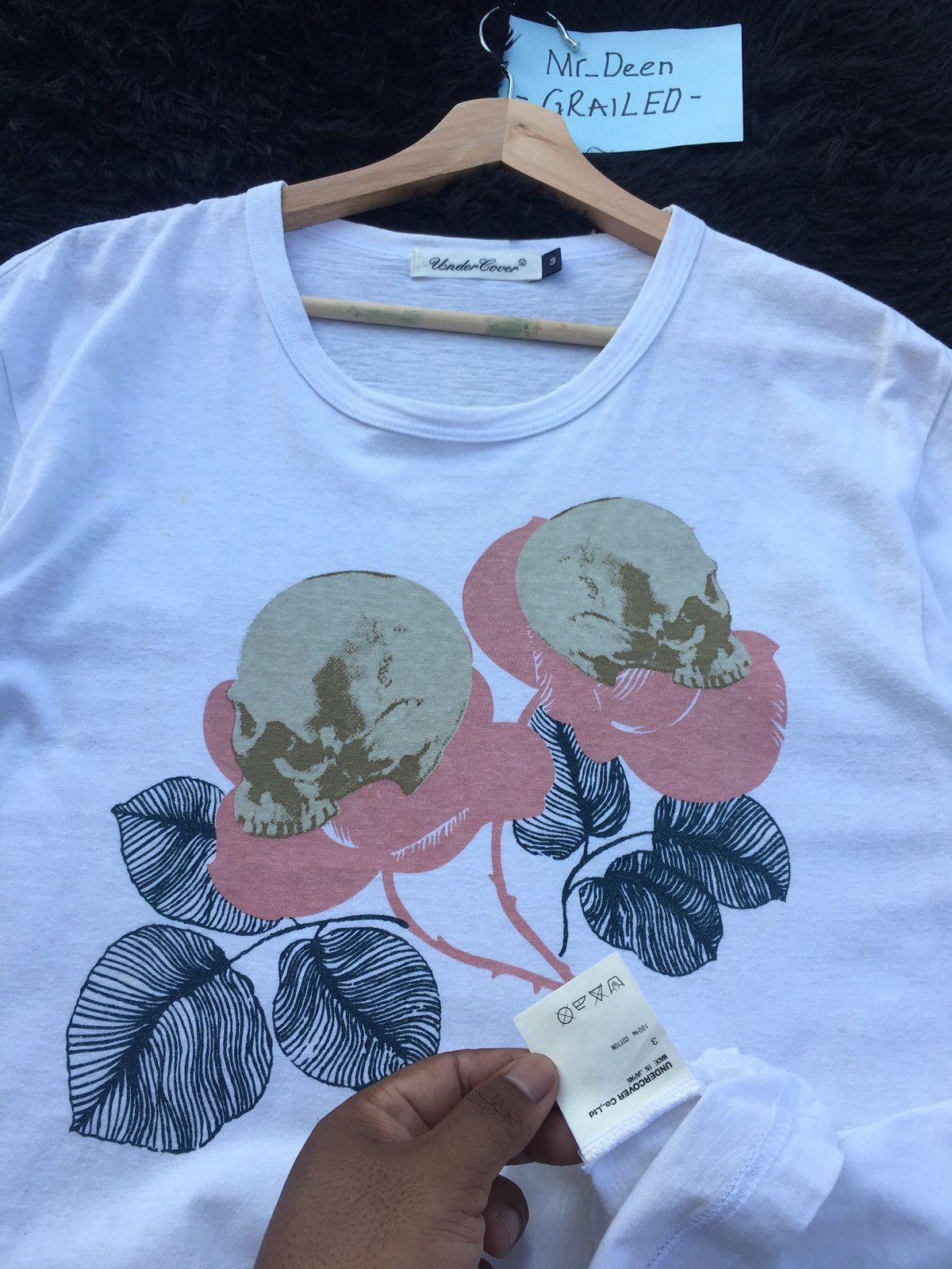 Undercover Rare Vintage Undercover Jun Takahashi Skulls Tshirt Size US L / EU 52-54 / 3 - 14 Thumbnail