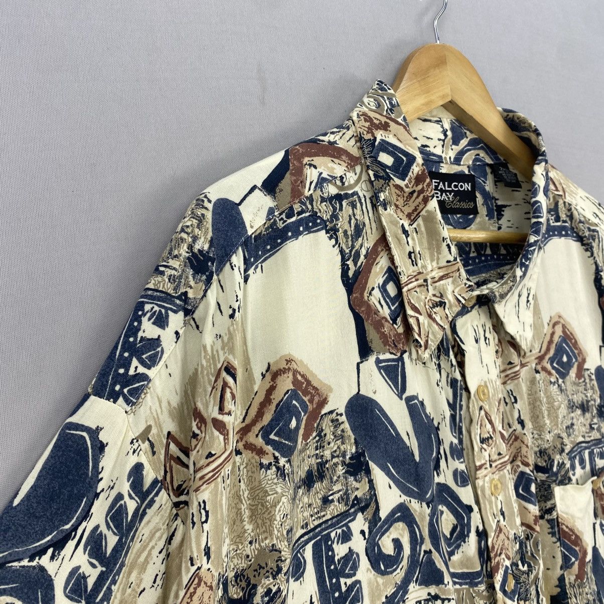 Designer Vintage Falcon Bay Classics Polo Shirt Size US XXL / EU 58 / 5 - 2 Thumbnail