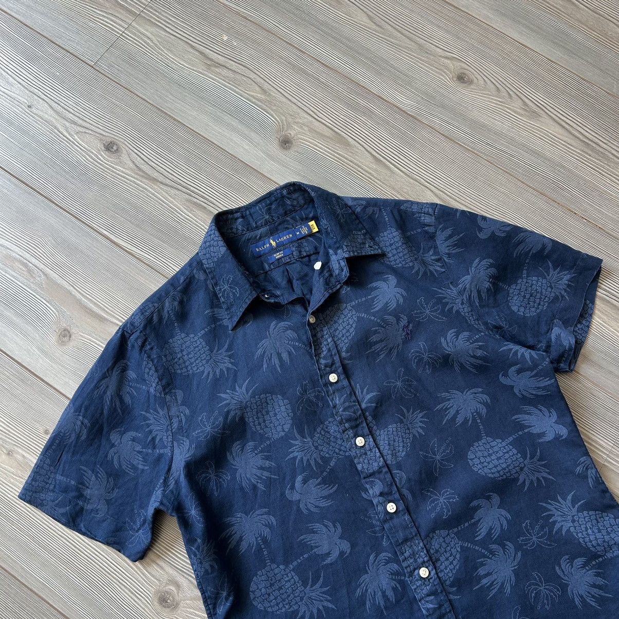 Polo Ralph Lauren Polo Ralph Lauren Linen Hawaiian Shirt Size US M / EU 48-50 / 2 - 9 Thumbnail