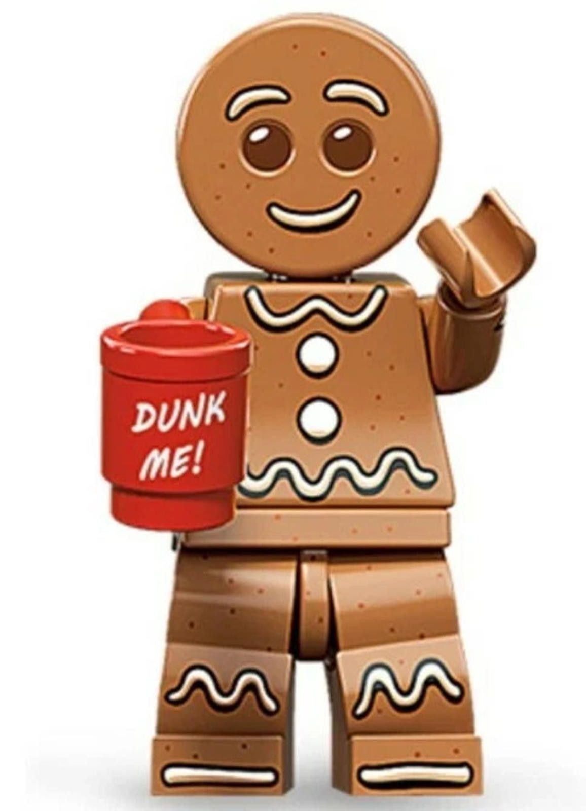 Other Hallmark Gingerbread Man Lego "Dunk Me" Keepsake Ornament Size ONE SIZE - 1 Thumbnail