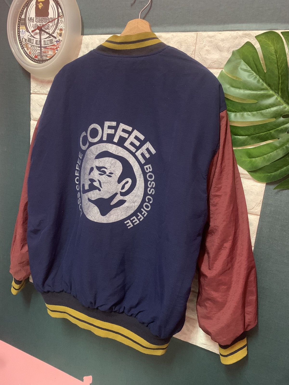 Japanese Brand × Vintage RARE!! Bomber Jacket SUNTORY CODDEE BOSS Size US L / EU 52-54 / 3 - 5 Thumbnail