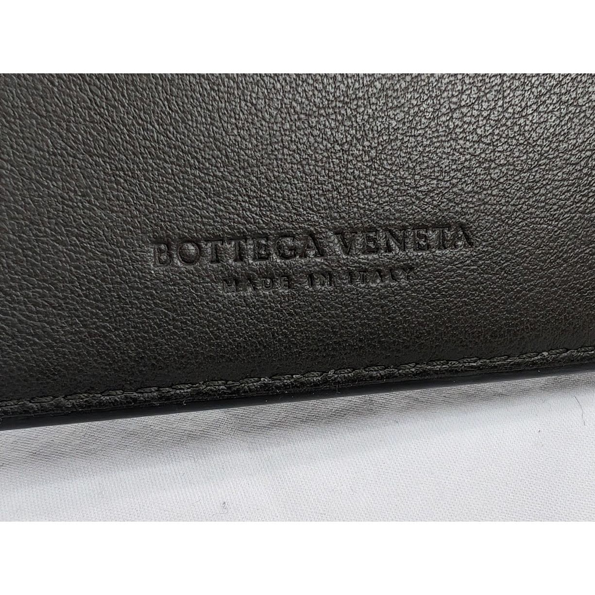 Bottega Veneta o1rshd1 Size: OS / Perforated Paper Calf Wallet in Kaki Size ONE SIZE - 11 Thumbnail