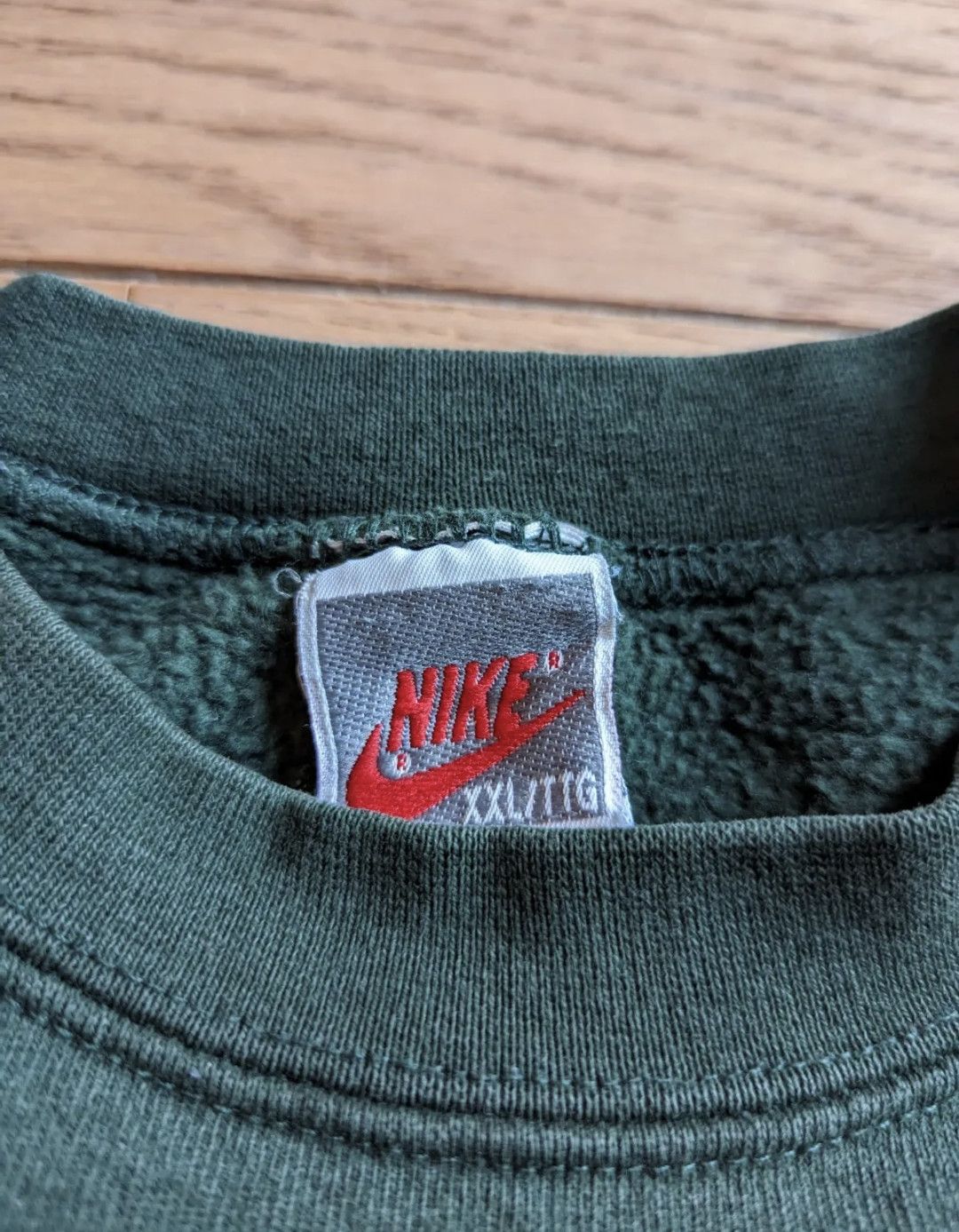 Nike Vintage Nike Grey Tag Sweatshirt Size US XXL / EU 58 / 5 - 3 Thumbnail