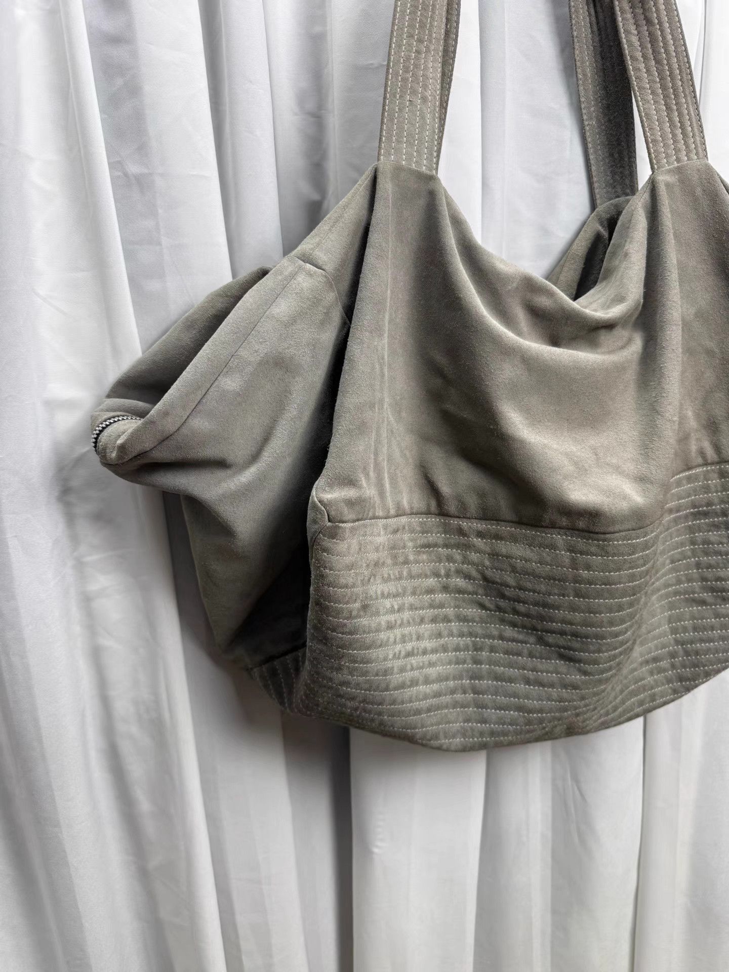 Ann Demeulemeester Ann Demeulemeester Oversized Suede Tote Bag K20 Size ONE SIZE - 3 Thumbnail