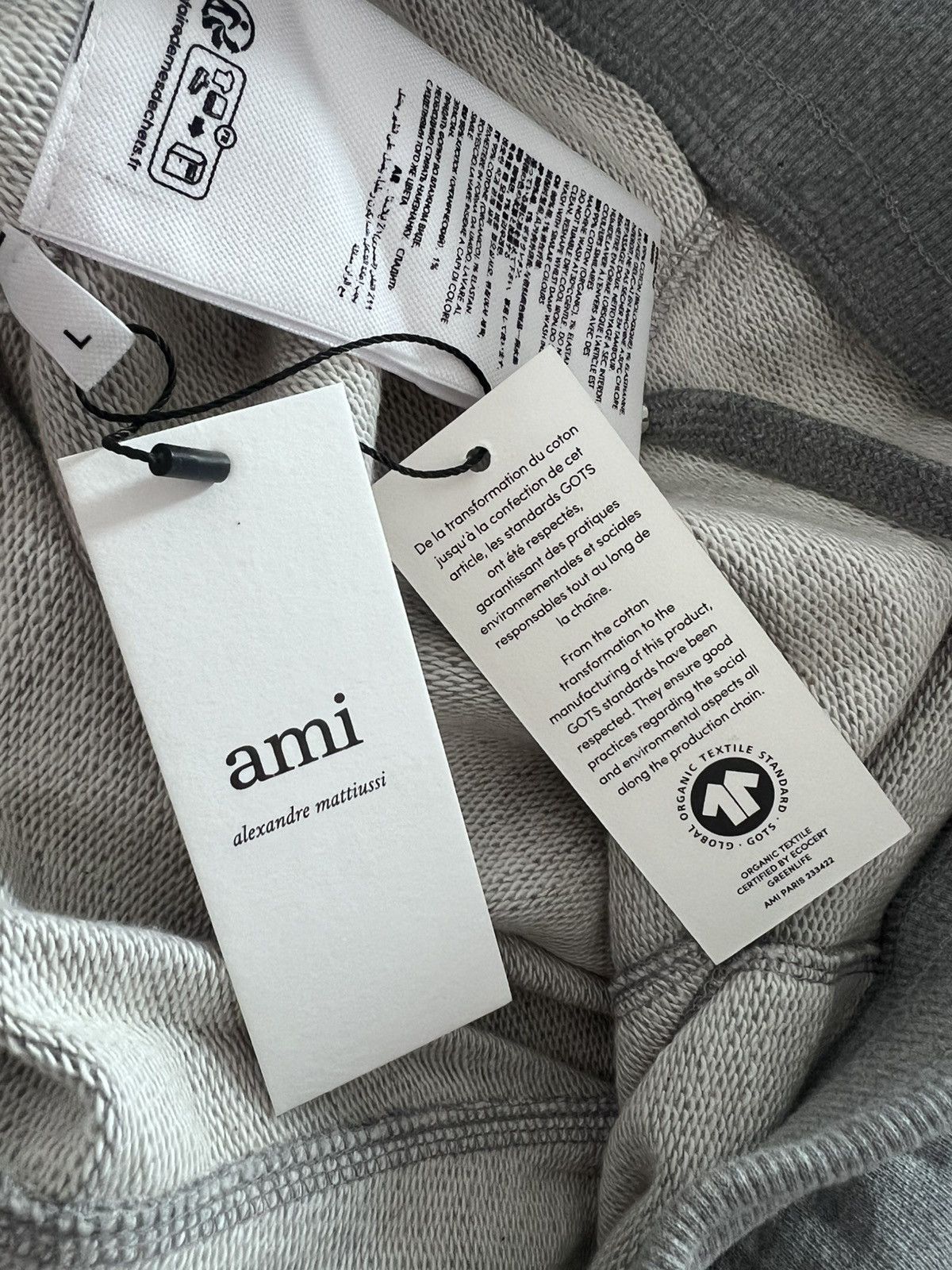 AMI Ami Paris Sweatpants Size US 33 - 9 Thumbnail