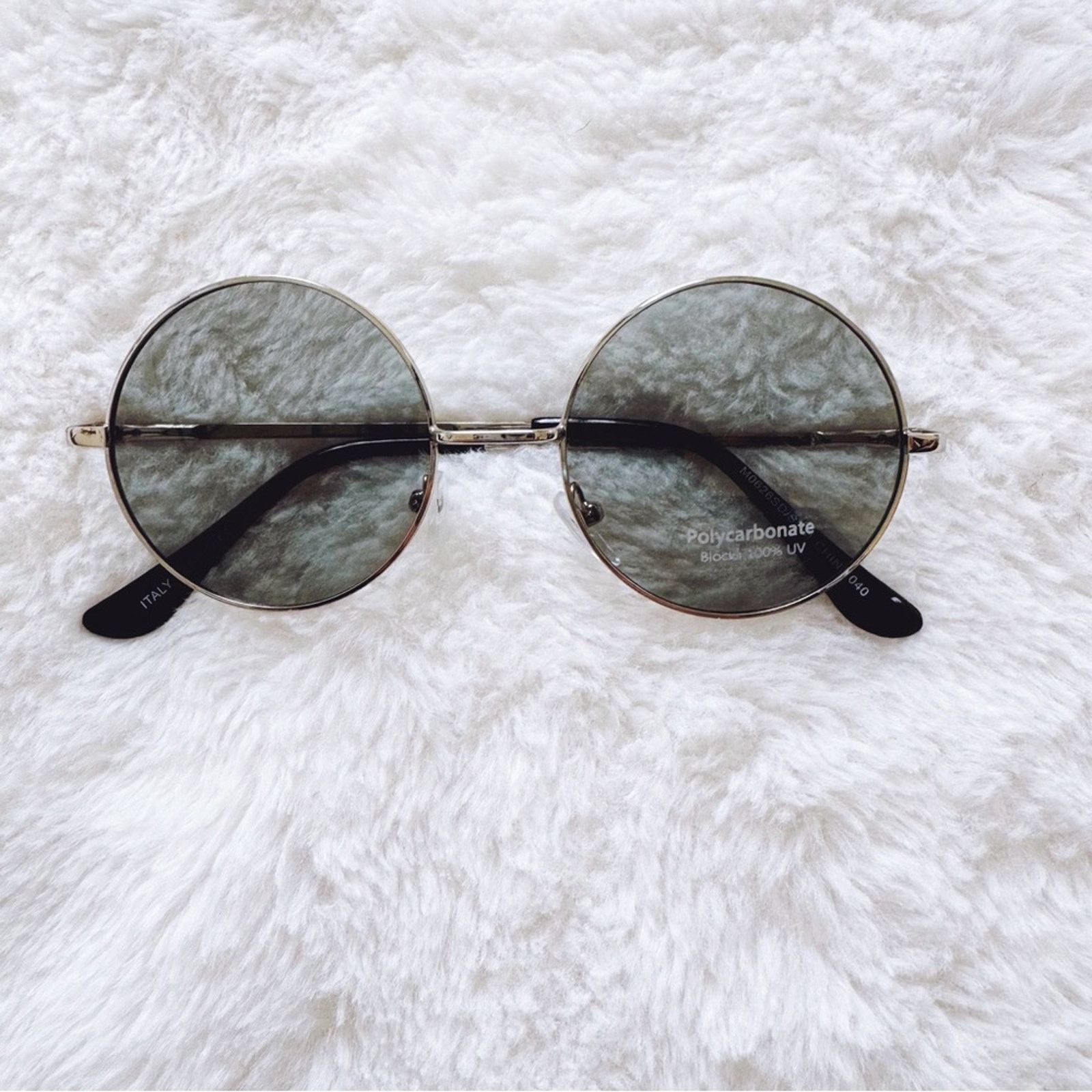 Other Harper Silver Round Lens Sunglasses Size ONE SIZE - 1 Thumbnail
