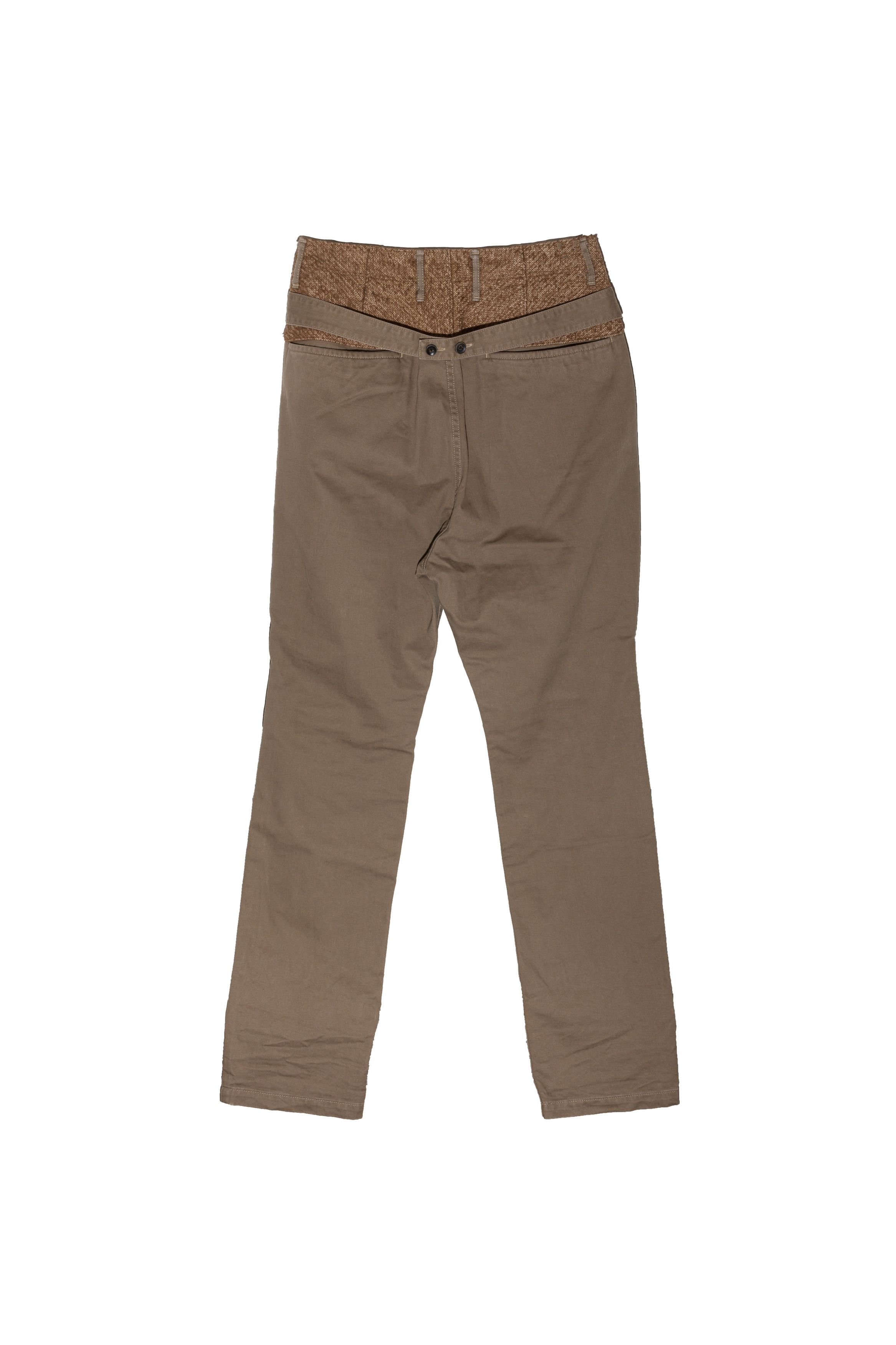 Kapital HEMP BACK STRAP 12 BUTTON WORK TROUSERS Size US 28 / EU 44 - 2 Thumbnail