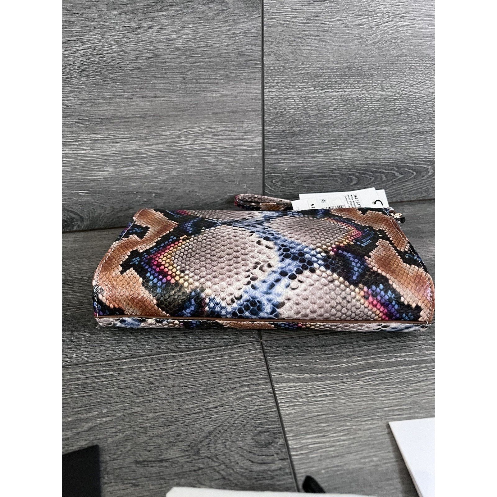 BRAHMIN Brahmin Millie Wristlet Multi Eliasson Leather B000517 Size ONE SIZE - 6 Thumbnail