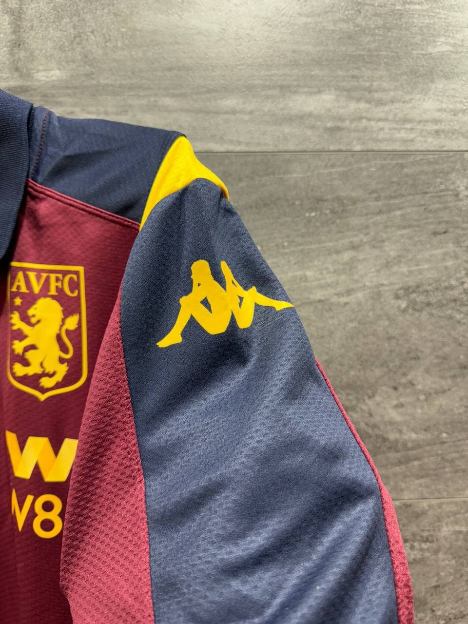 Kappa Aston Villa 2019/2020 Polo Footbal Shirt Soccer Jersey Kappa Size US L / EU 52-54 / 3 - 2 Thumbnail