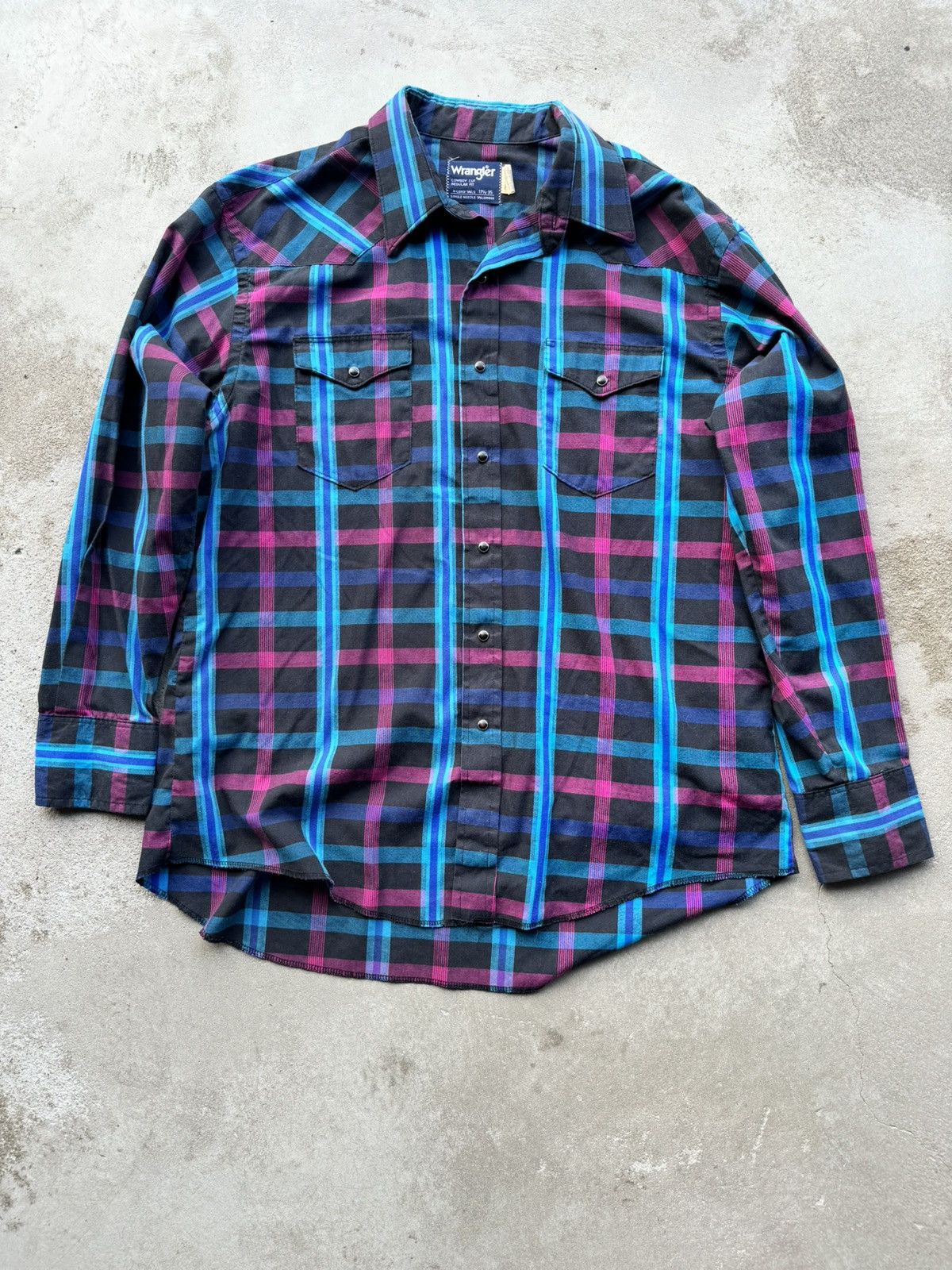 90’s Wrangler Western Shirt Button Up
