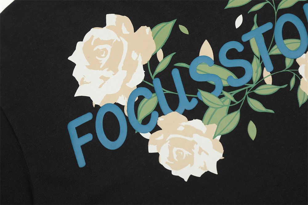 Japanese Brand × Vintage Street retro rose print pure cotton loose casual tee Size US M / EU 48-50 / 2 - 5 Thumbnail