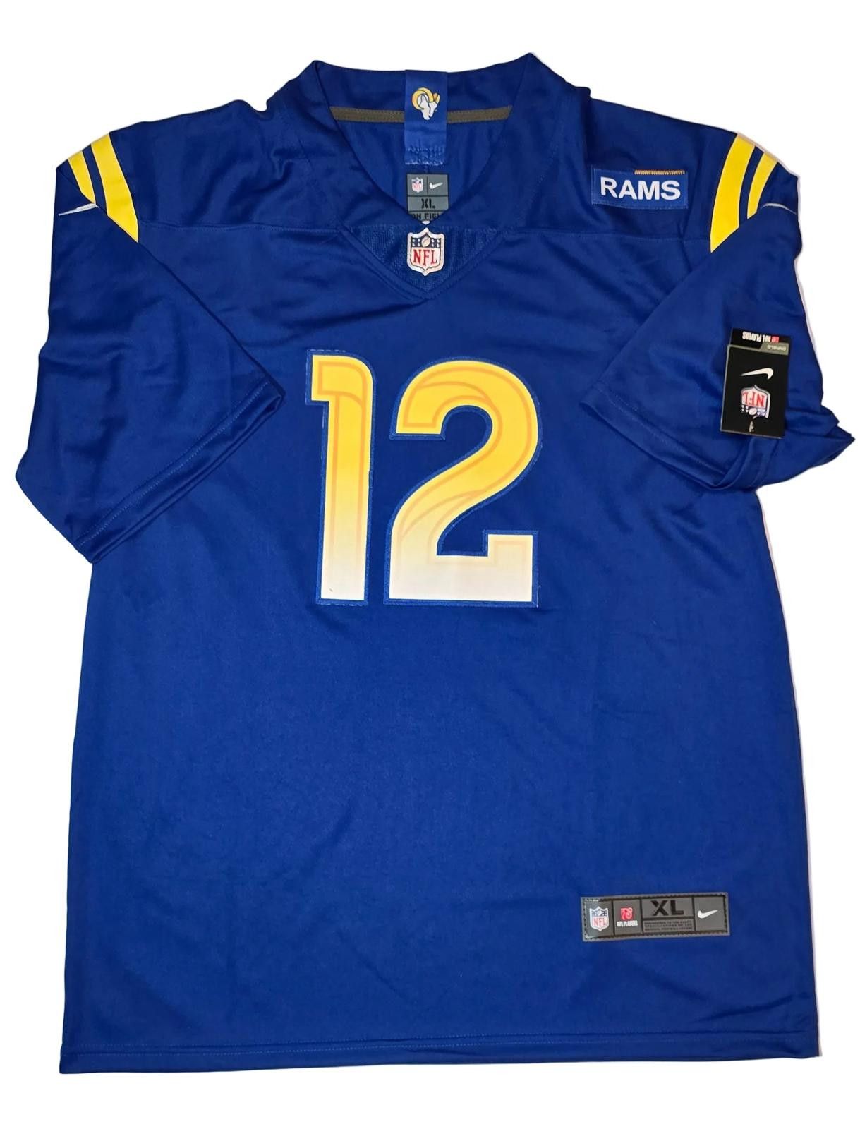 Other Puka Nacua LA Rams autographed football jersey COA (XL) Size ONE SIZE - 3 Thumbnail