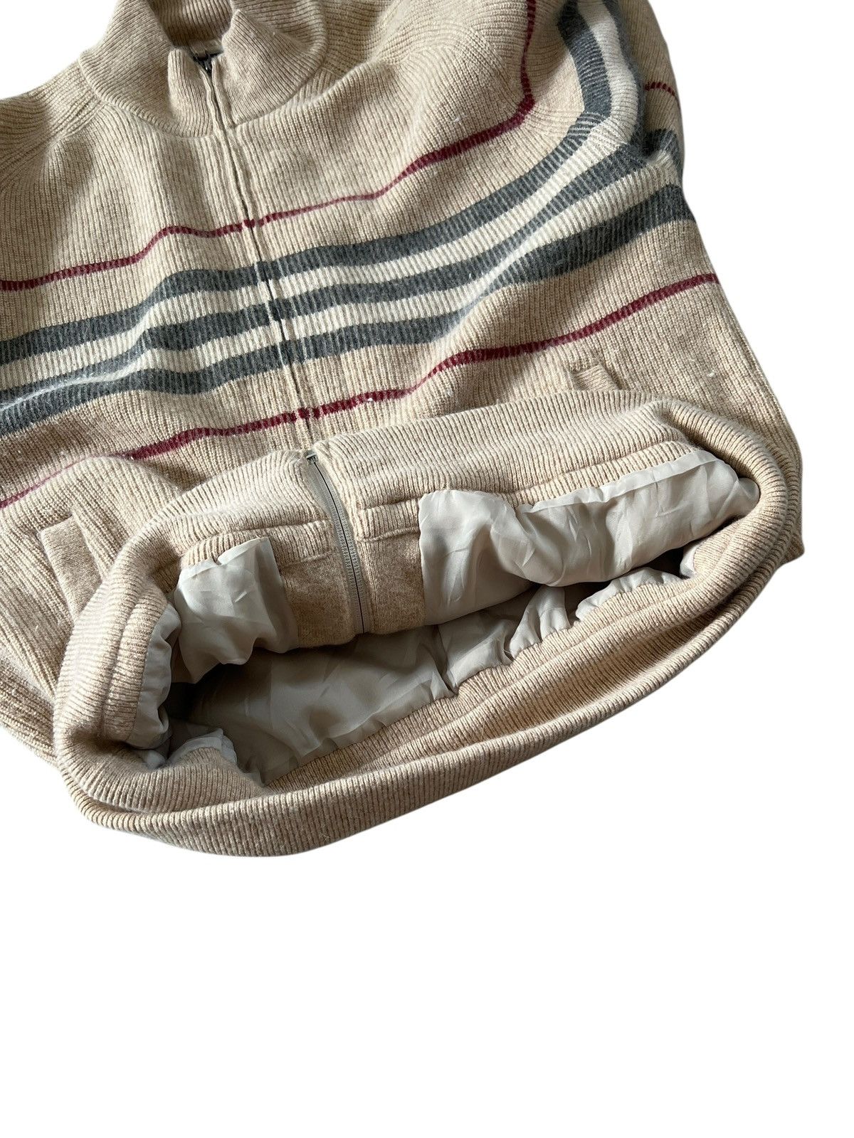 Burberry Burberry Cashmere Wool Blend Zipper Sweater Size US L / EU 52-54 / 3 - 12 Thumbnail