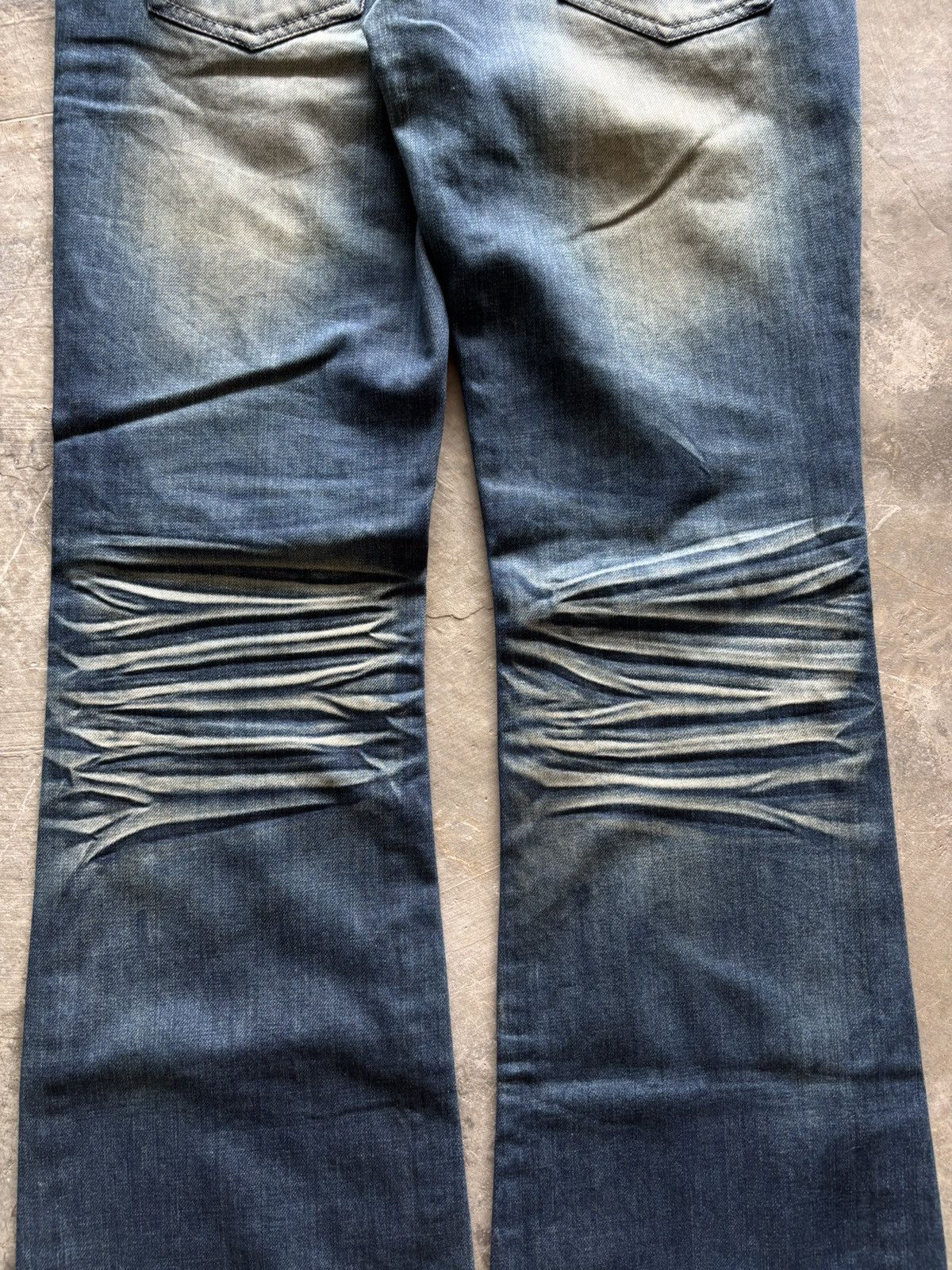 Hysteric Glamour DIABRO flare rusty mudmax mudwash whiskered japanese grunge Size US 32 / EU 48 - 14 Thumbnail
