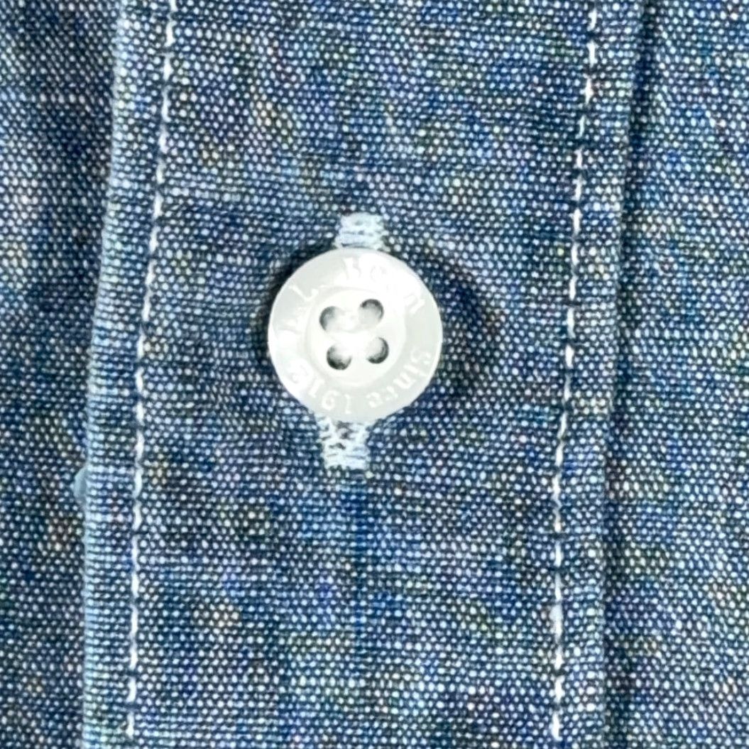 Vintage VINTAGE L.L. Bean Shirt Adult 2XL Blue Chambray Traditional Fit Heritage Y2K Button-Up Long Sleeve Mens Size US XXL / EU 58 / 5 - 6 Thumbnail
