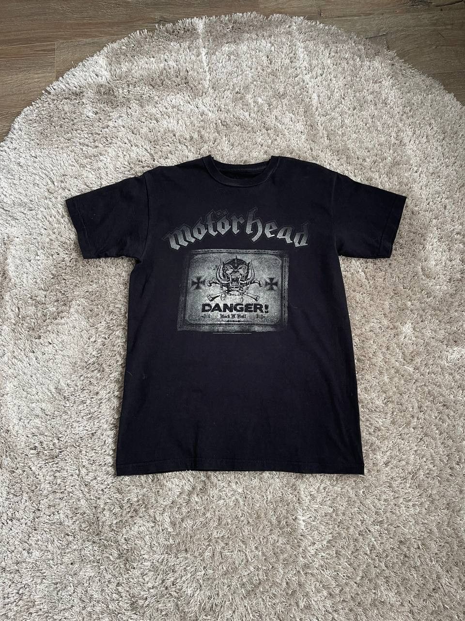 Streetwear × Vintage Motorhead Mens T Shirt Black Danger Sign War Size US S / EU 44-46 / 1 - 2 Thumbnail