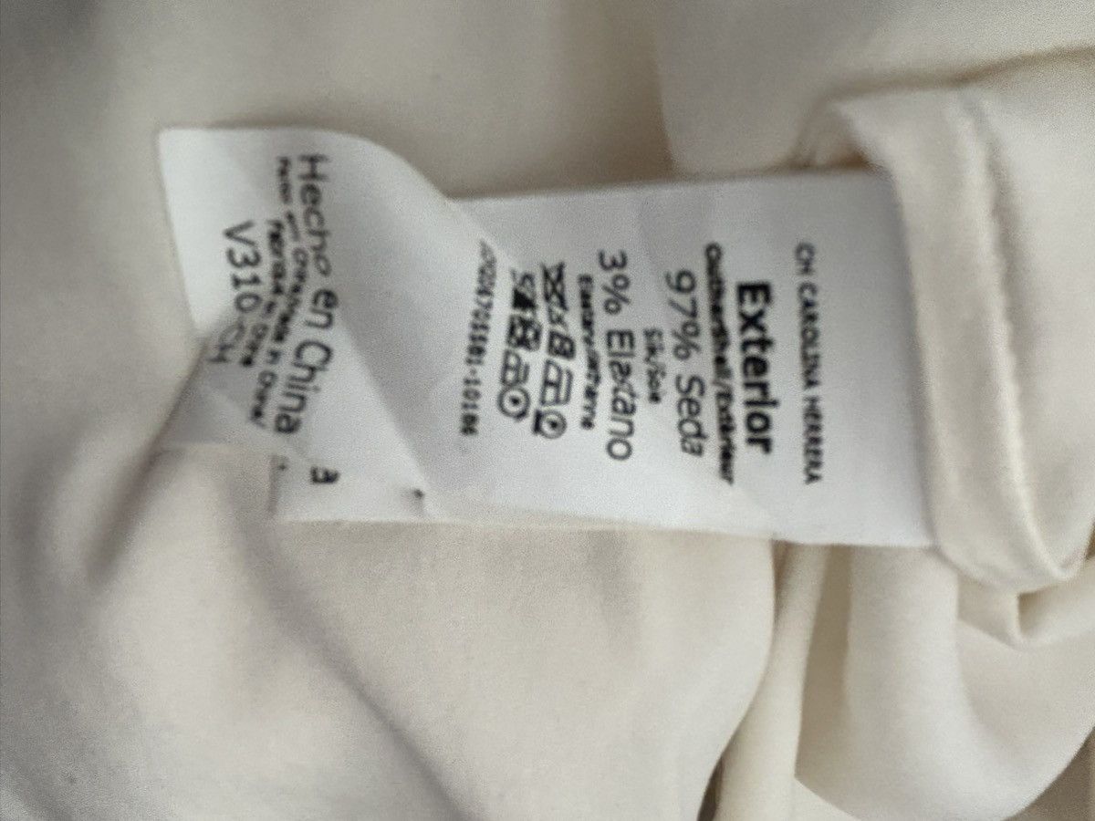 Carolina Herrera Silk blouse Size S / US 4 / IT 40 - 4 Thumbnail