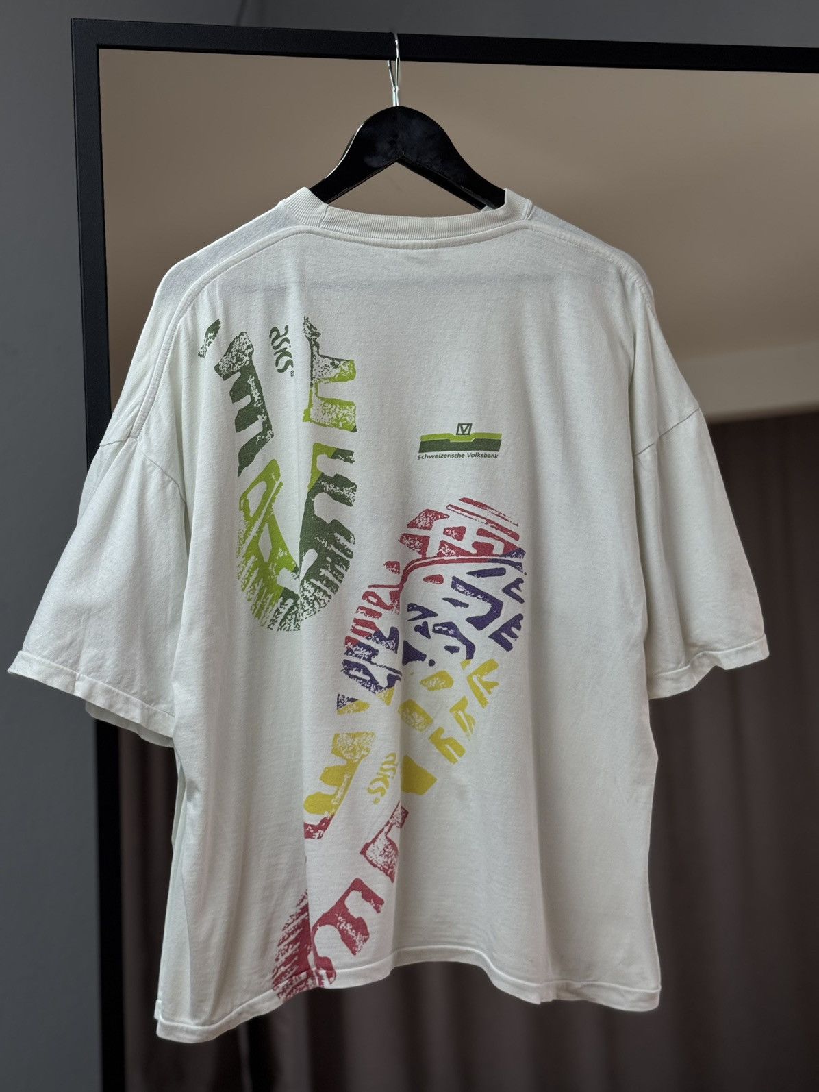 Asics Vintage Asics Grand Prix Von Bern 1995 T-shirt Size US XL / EU 56 / 4 - 8 Thumbnail