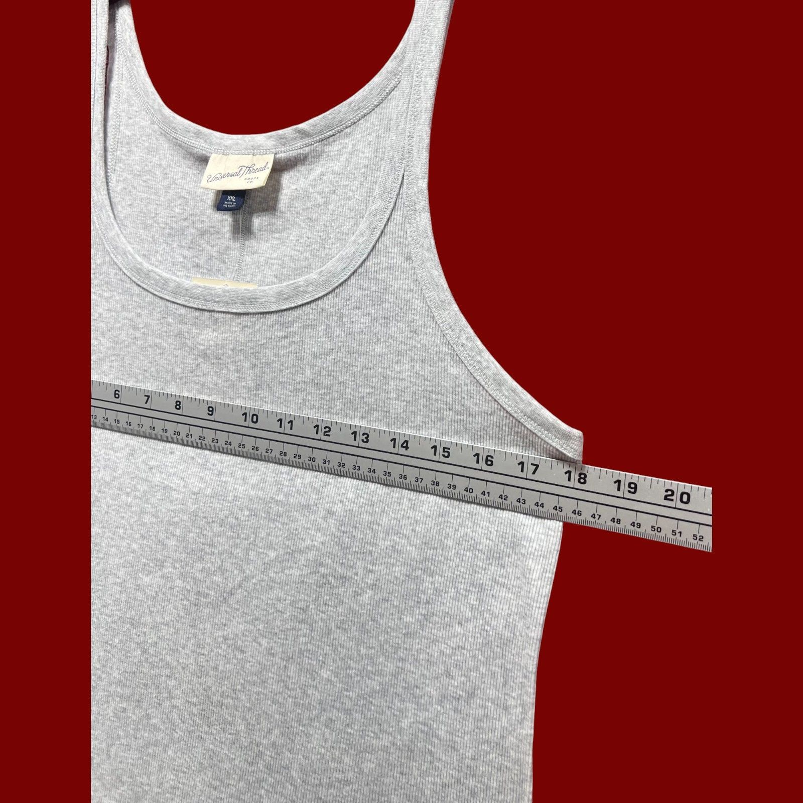 Other Universal Thread - Women's Sleeveless T-Shirt - Gray - XXL Size XXL / US 16-18 / IT 52-54 - 3 Thumbnail