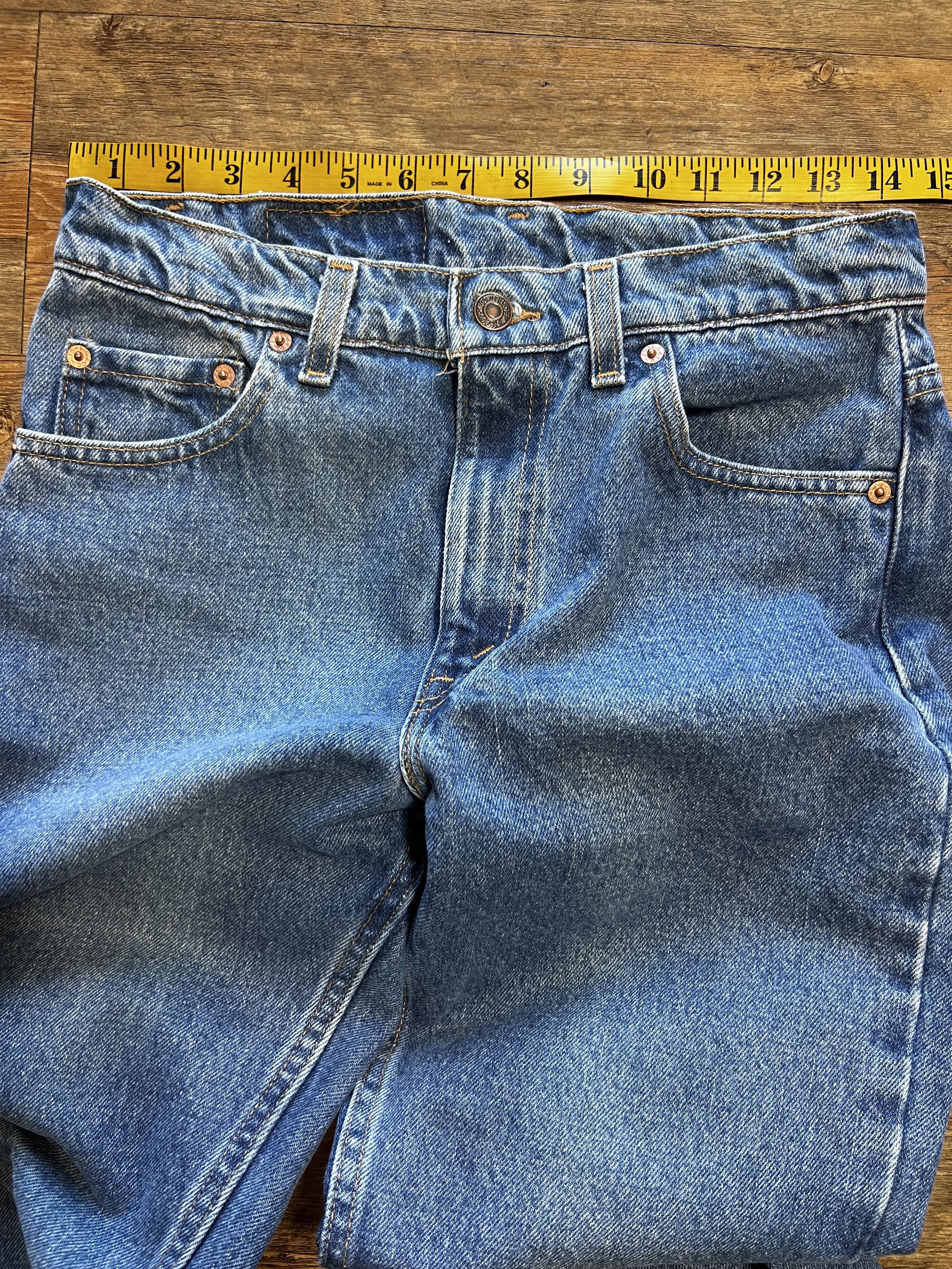 Levi's Vintage Clothing Vintage 1990's 512 Levi's Slim Fit Tapered Leg Denim Jeans Size US 29 - 4 Thumbnail