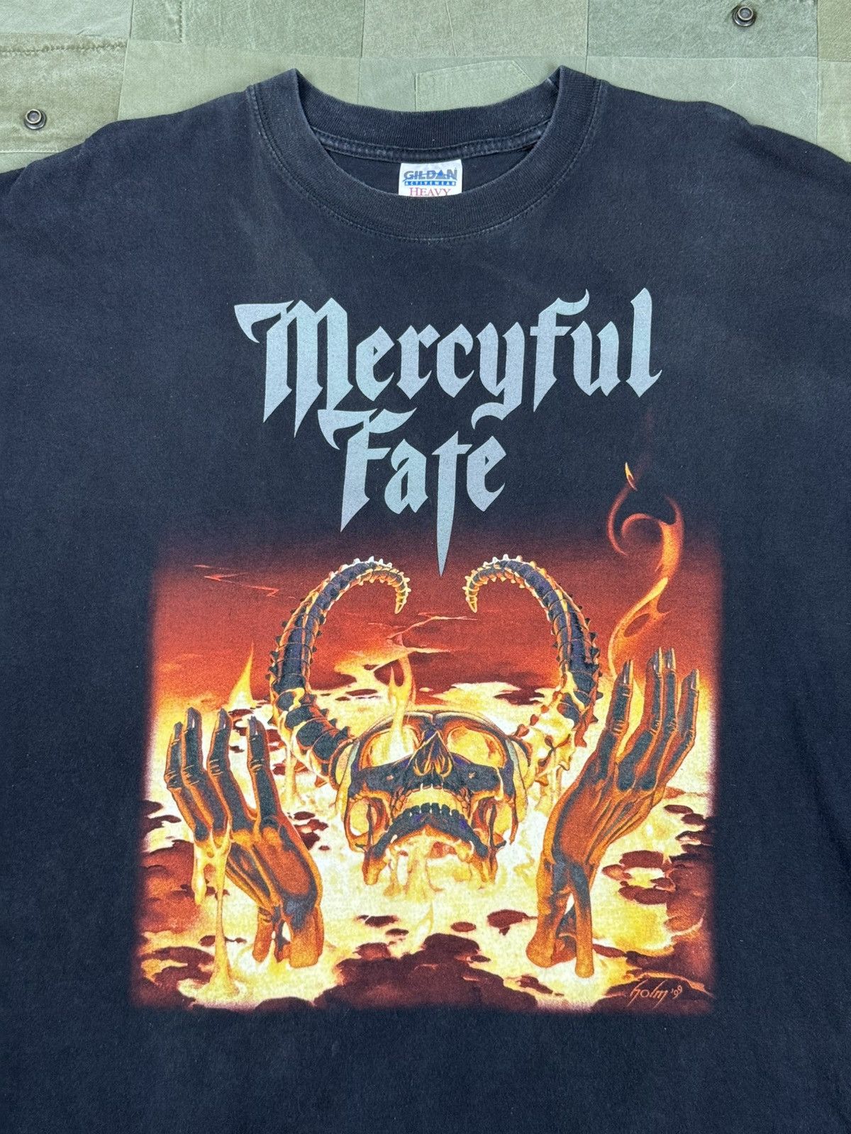 Band Tees × Vintage Mercyful Fate 1999 Tour Tee Size US XL / EU 56 / 4 - 2 Thumbnail