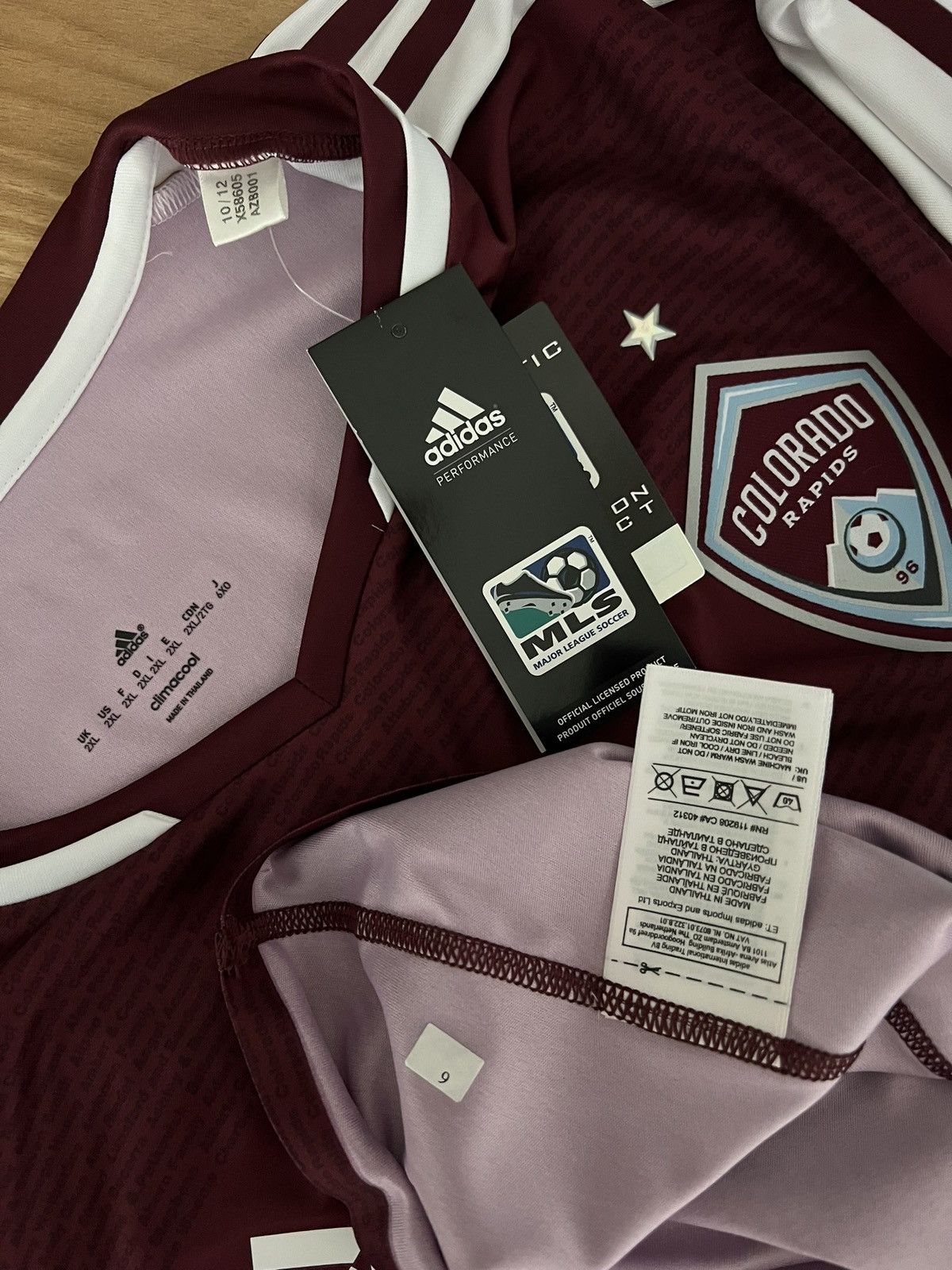 Adidas Soccer jersey Colorado Rapids size XXL Size US XXL / EU 58 / 5 - 4 Thumbnail