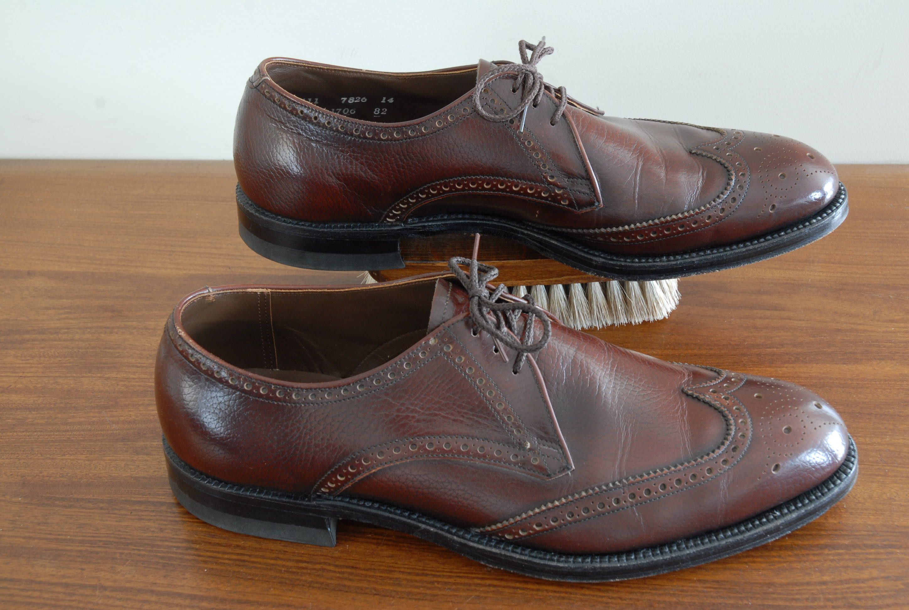 Vintage Hartt wingtip derby Size US 11 / EU 44 - 5 Thumbnail