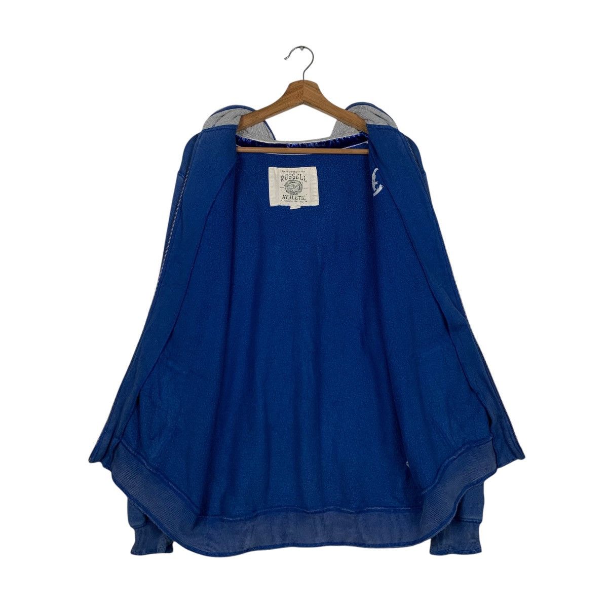 Russell Athletic RUSSELL ATHLETIC Zipper Hoodies Sweatshirt #1961-C85 Size L / US 10 / IT 46 - 12 Thumbnail