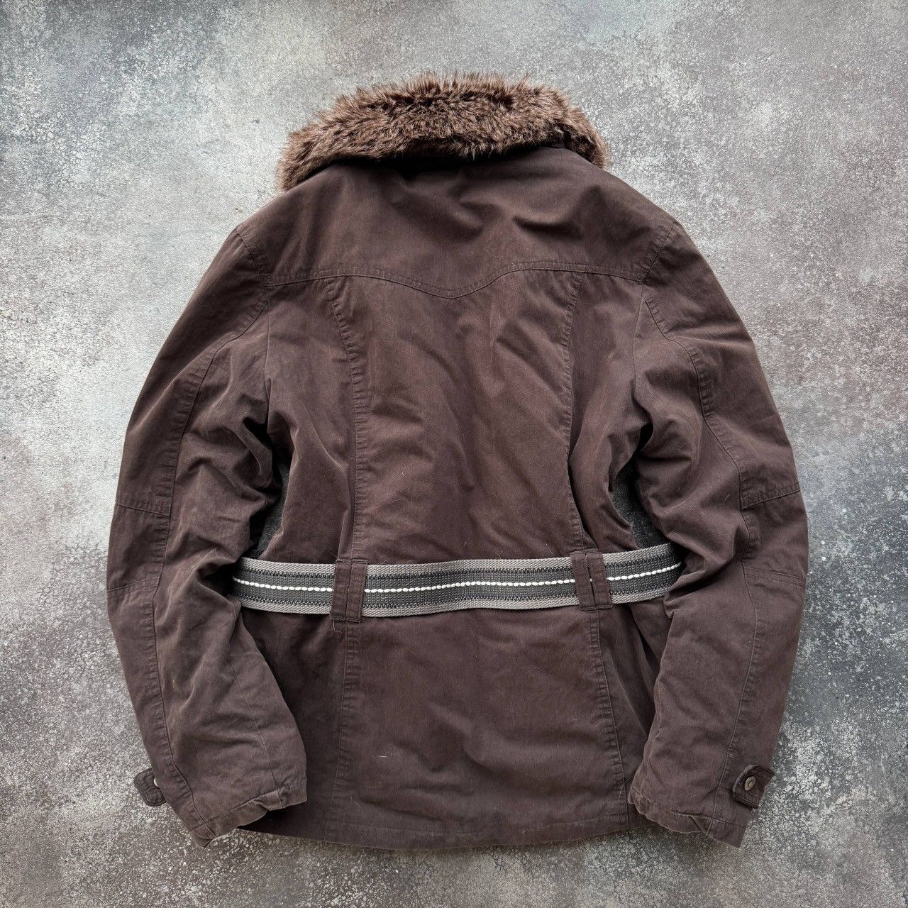 Japanese Brand Orsay Vintage Avant Garde Military Utility Belted Jacket Size L / US 10 / IT 46 - 8 Thumbnail