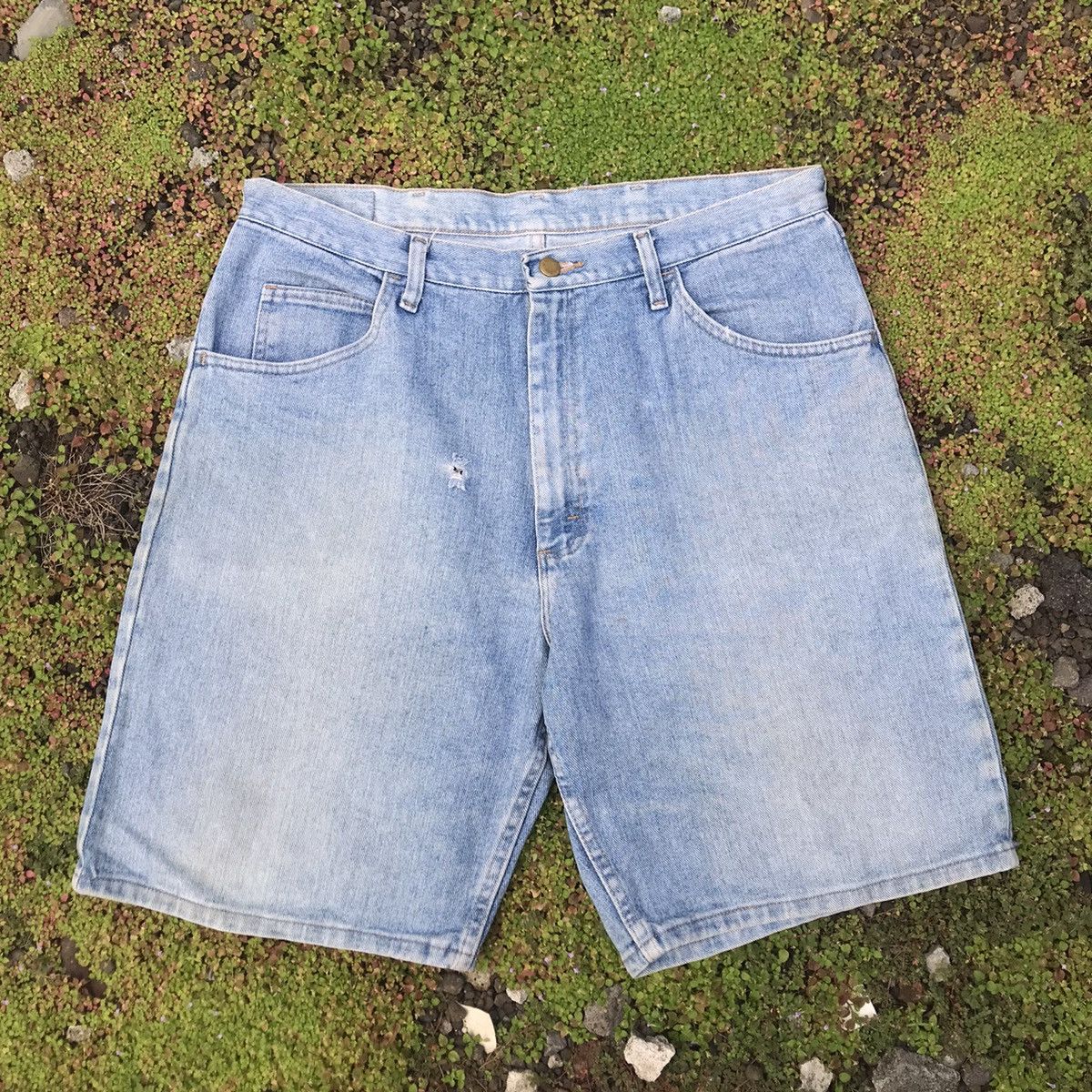 Hysteric Glamour × Vintage × Wrangler Vintage Wrangler Jeans Short Pants Jeans Baggy And loose fit Size US 36 / EU 52 - 4 Thumbnail