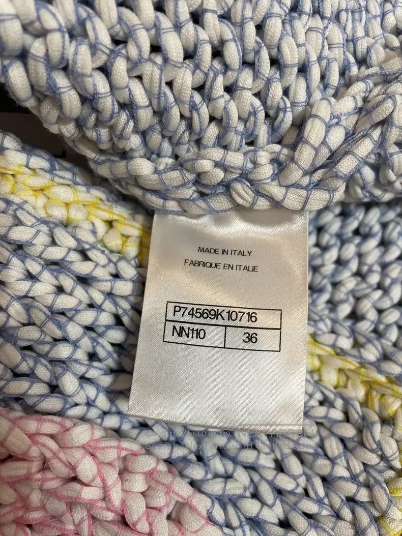 Chanel Chanel Macaron colour colour knitted jacket Size XS / US 0-2 / IT 36-38 - 6 Thumbnail