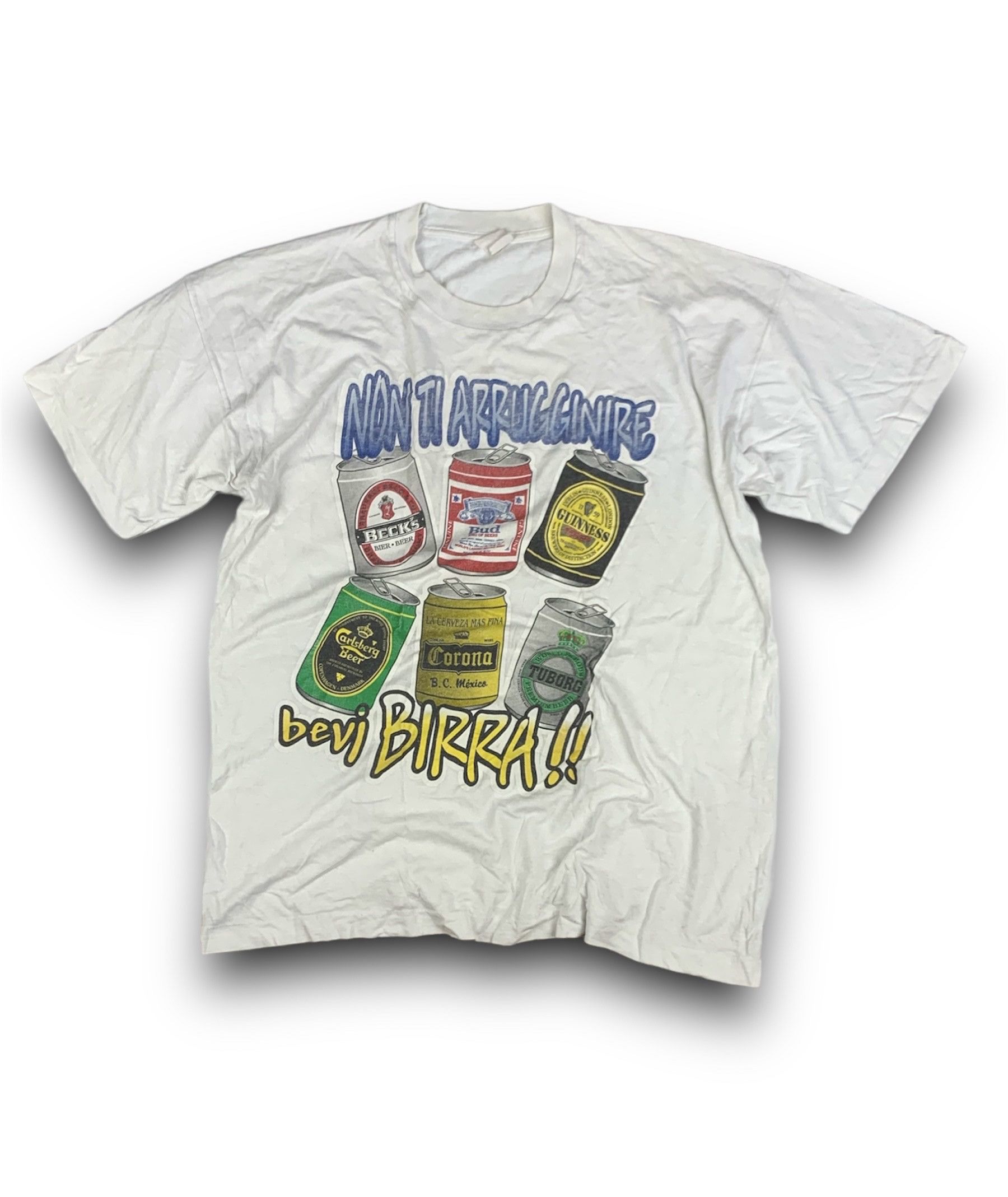 Vintage Vintage Beer Promo T-Shirt XL Size US XL / EU 56 / 4 - 1 Thumbnail