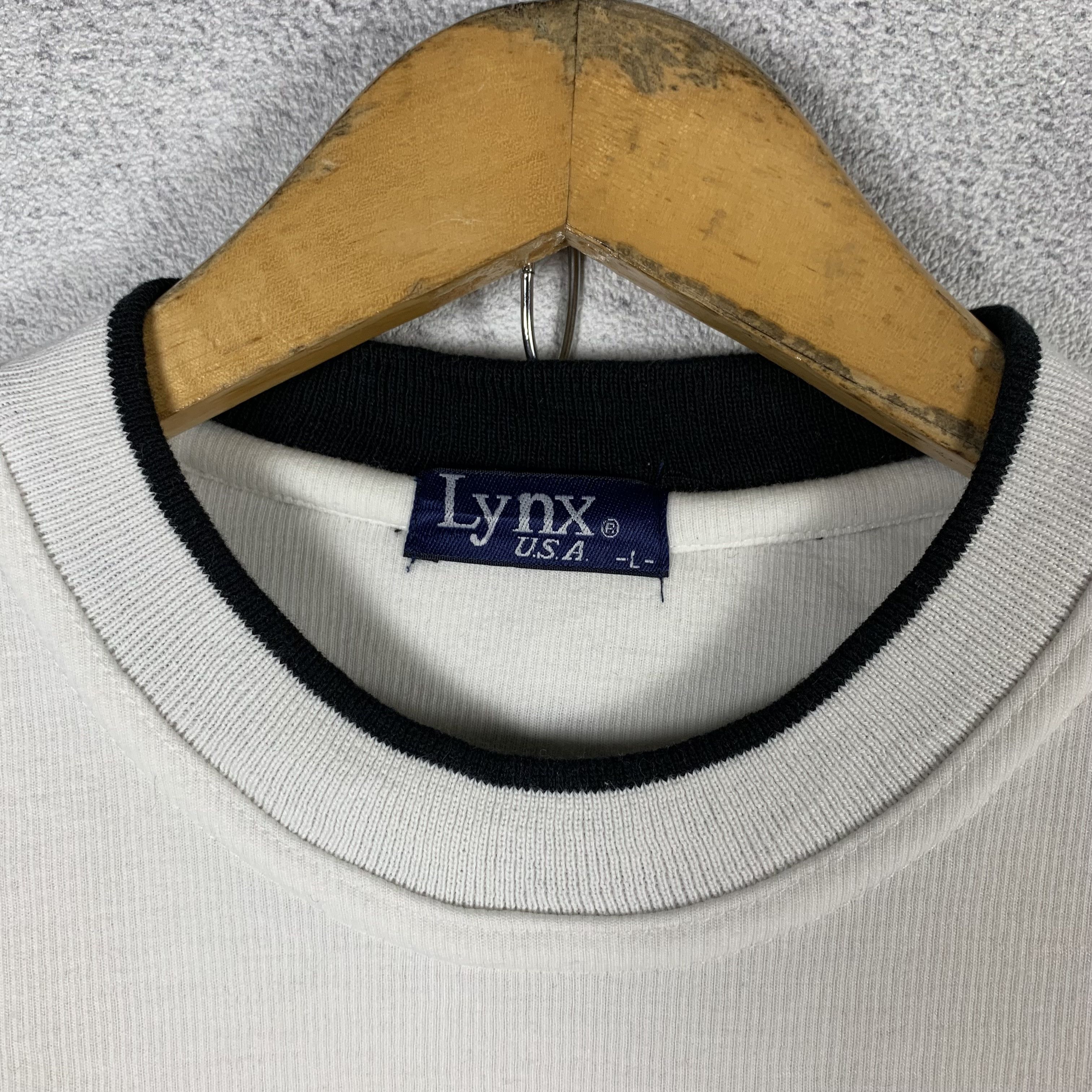 Vintage Vintage Lynx USA Sweatshirt Crewneck Size US L / EU 52-54 / 3 - 4 Thumbnail