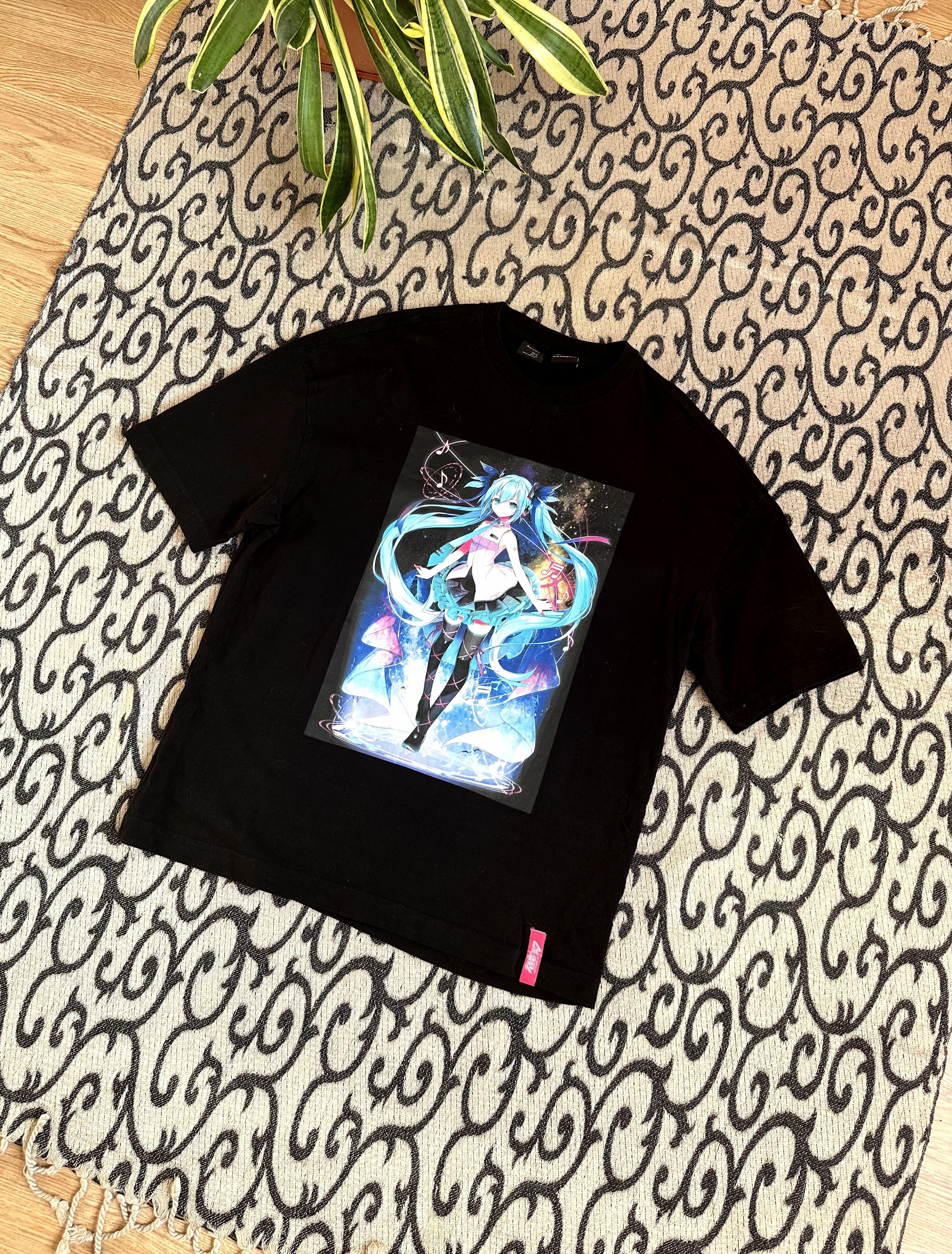 Anime × Beauty Beast Anima Hatsune Miku T-shirt Streetwear Y2K M-L Size US M / EU 48-50 / 2 - 2 Thumbnail