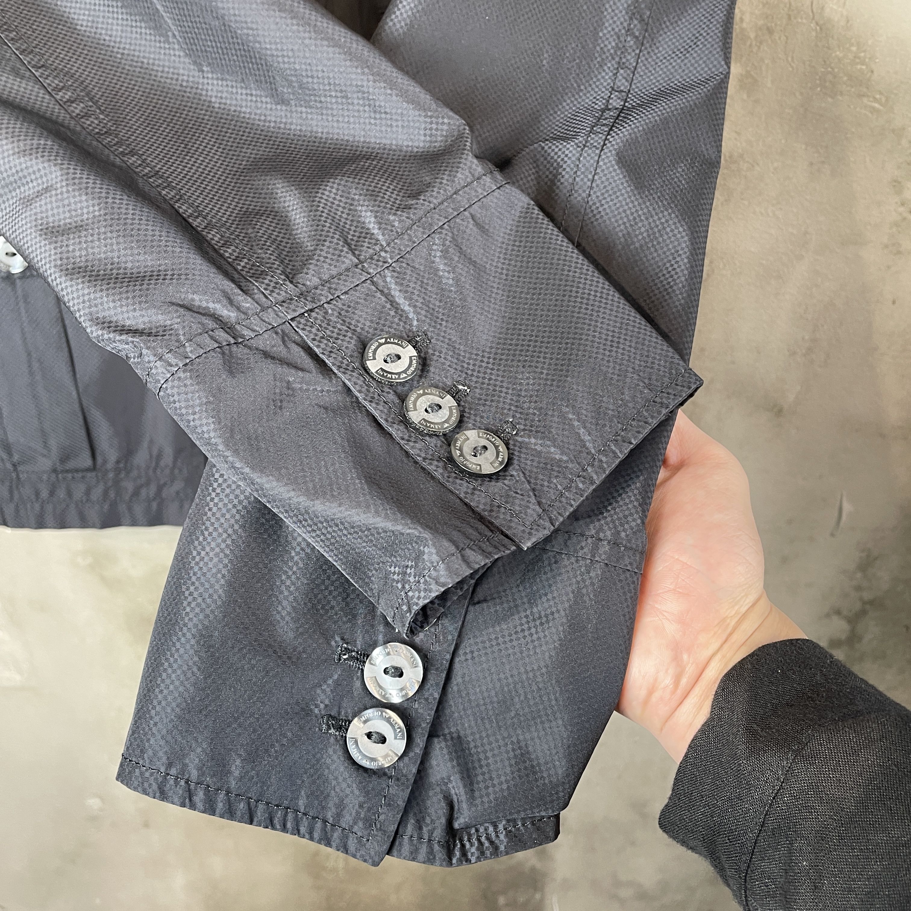 Emporio Armani 2010s Emporio Armani 2-Way Zipped Windbreaker Size US M / EU 48-50 / 2 - 7 Thumbnail